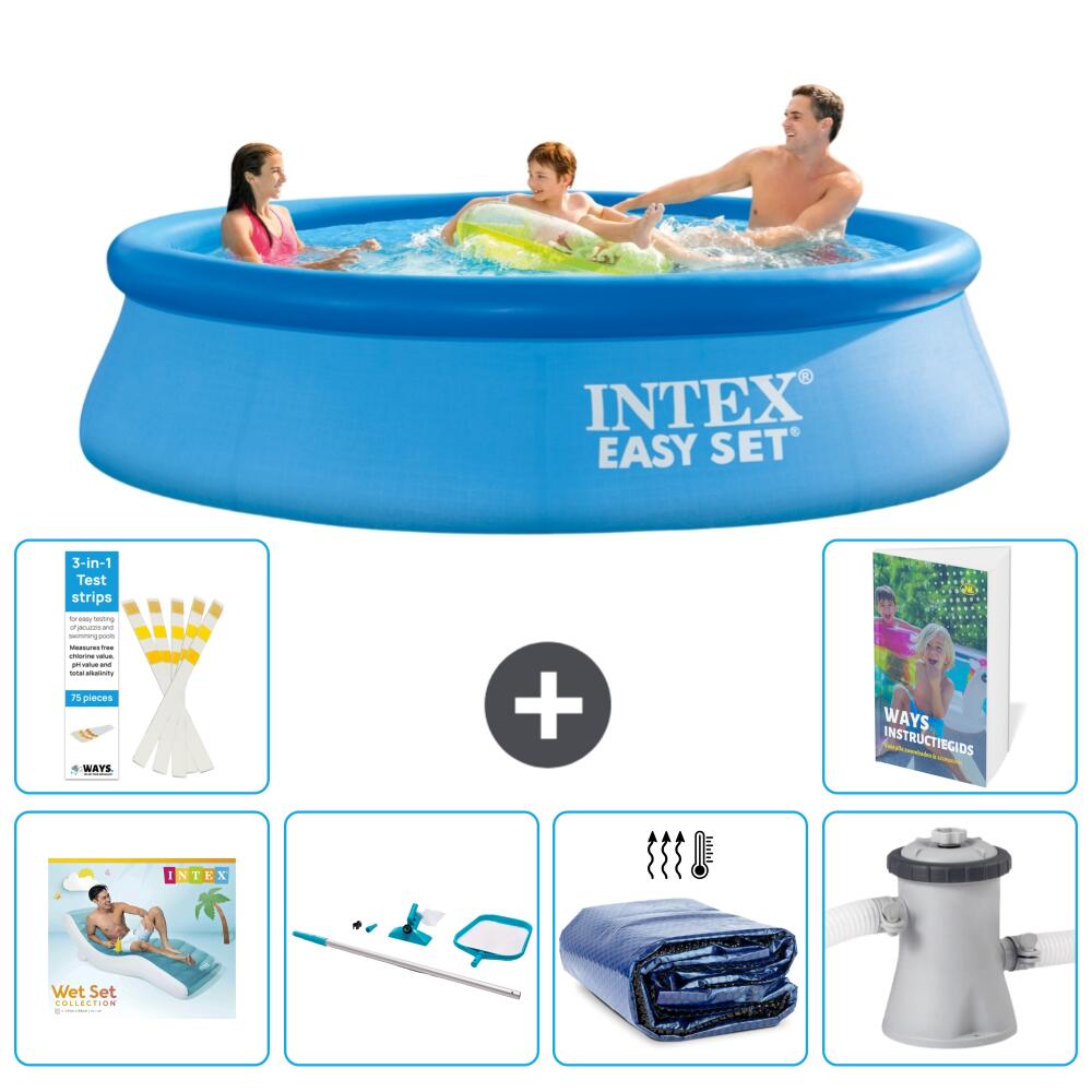 INTEX Basen Easy Set Okrągły - 305x76 cm - 7-częściowy S134