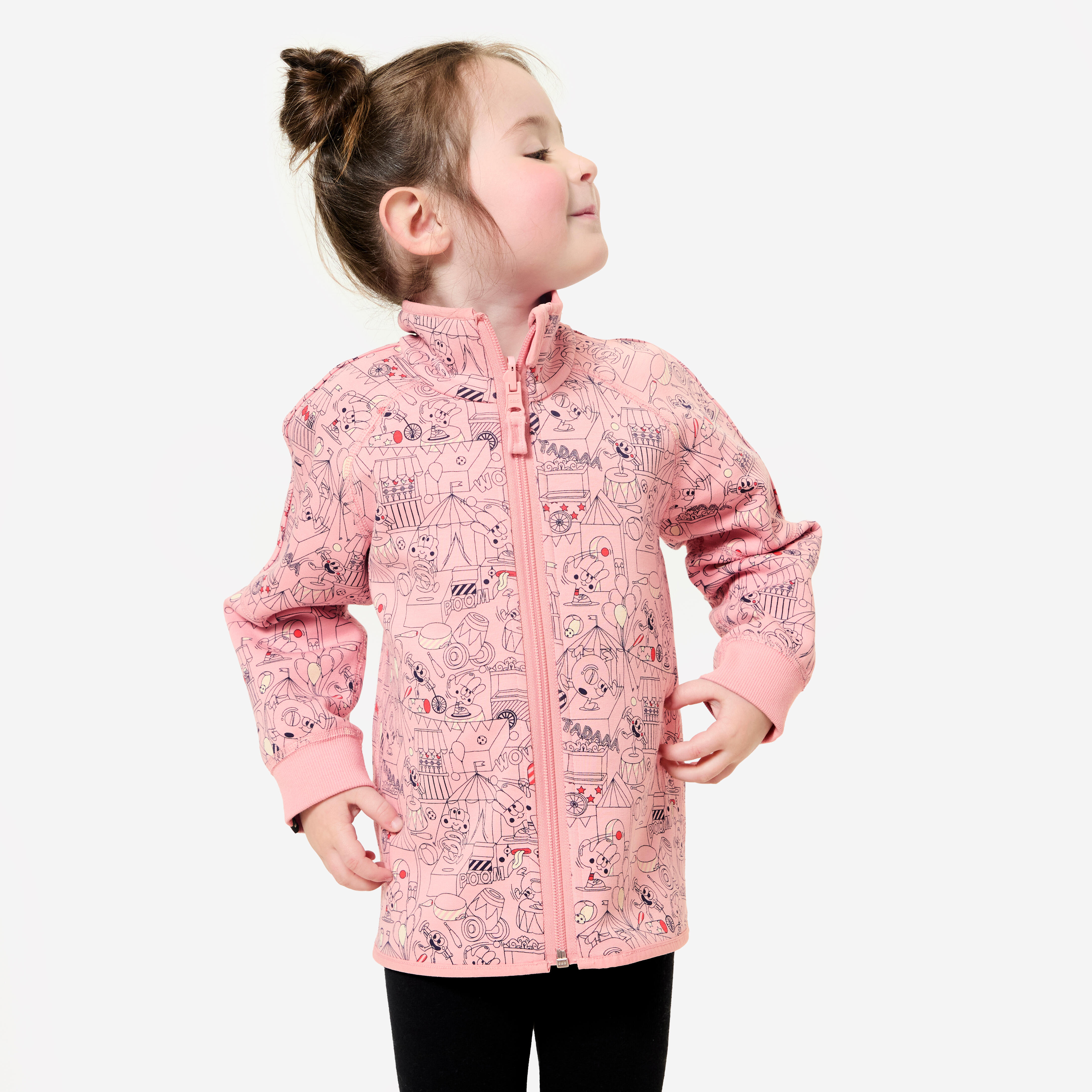 Bluza dla dzieci Domyos dwustronna