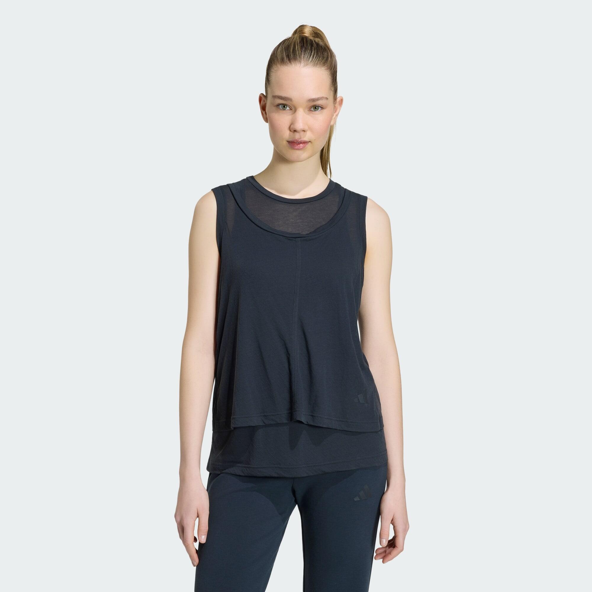 Koszulka bez rękawów Soft Lux Sheer