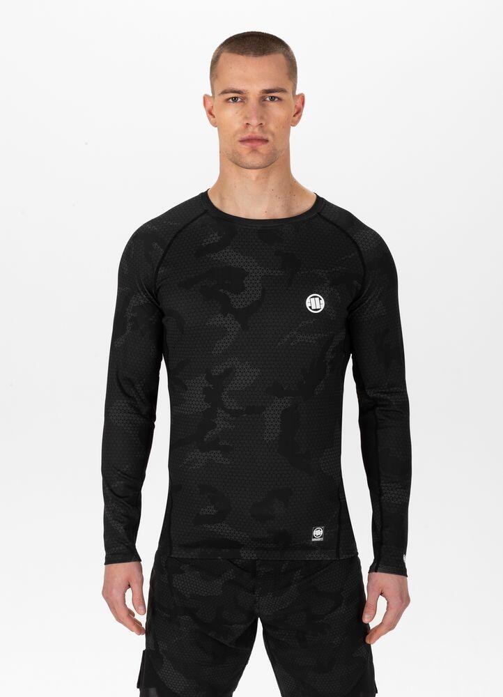 Longsleeve męski Pitbull Rashguard Net Camo II