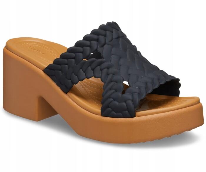 Klapki Dla Dorosłych Crocs Brooklyn Woven Slide Heel