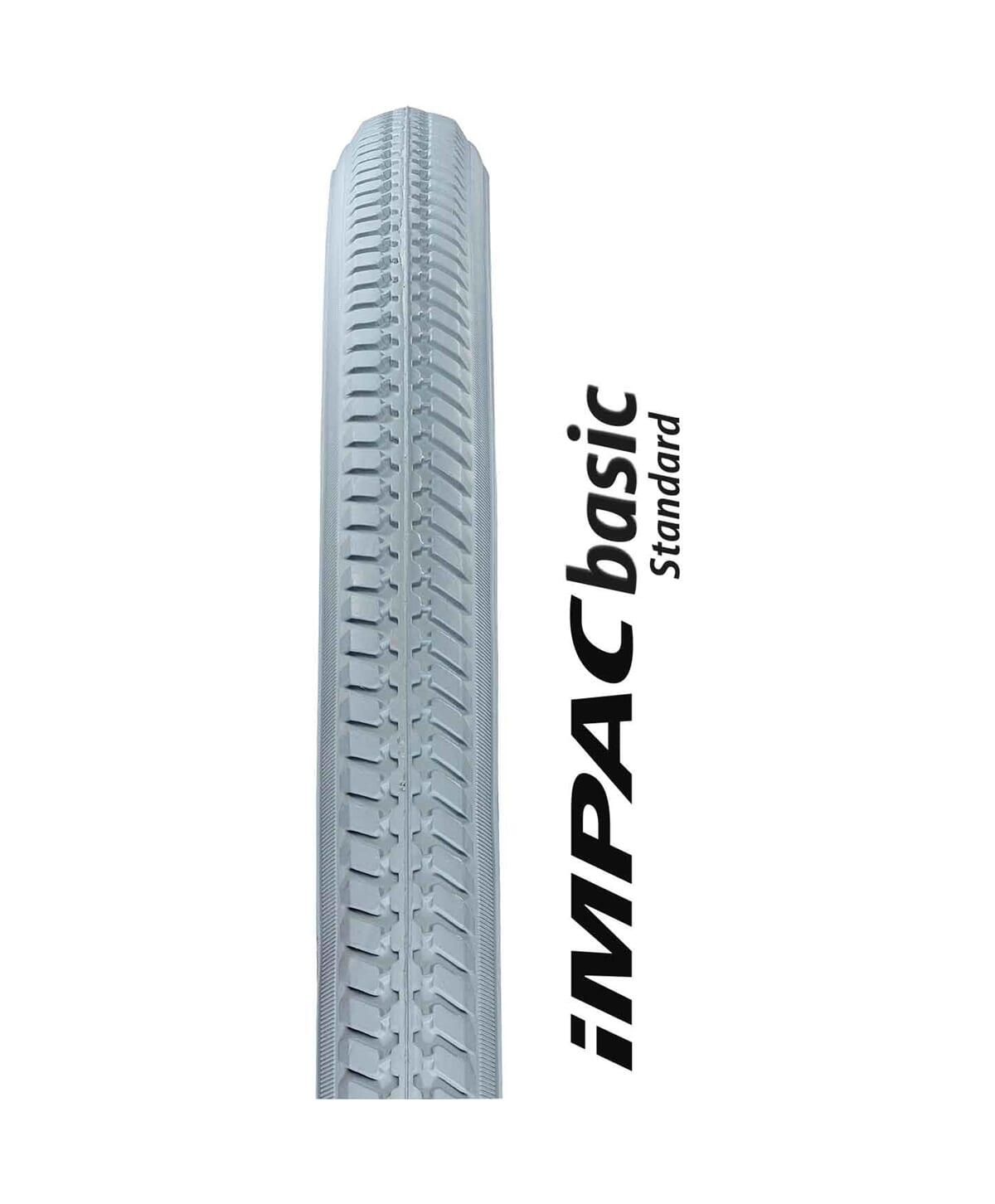 Impac Opona 20x1 3/8 (37-451) Szara do wózków inwalidzkich