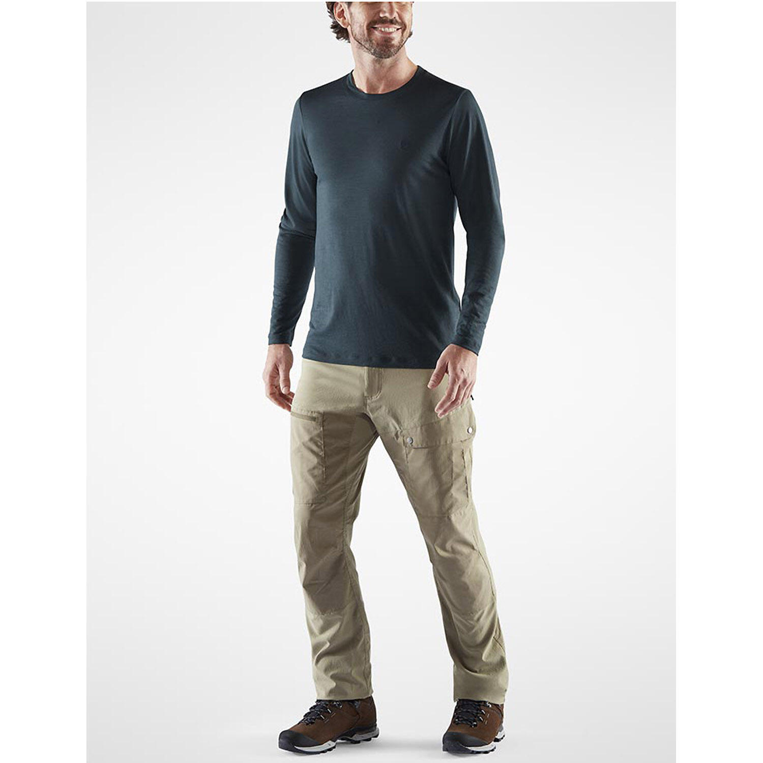 Bluza męska Fjallraven Abisko Wool LS