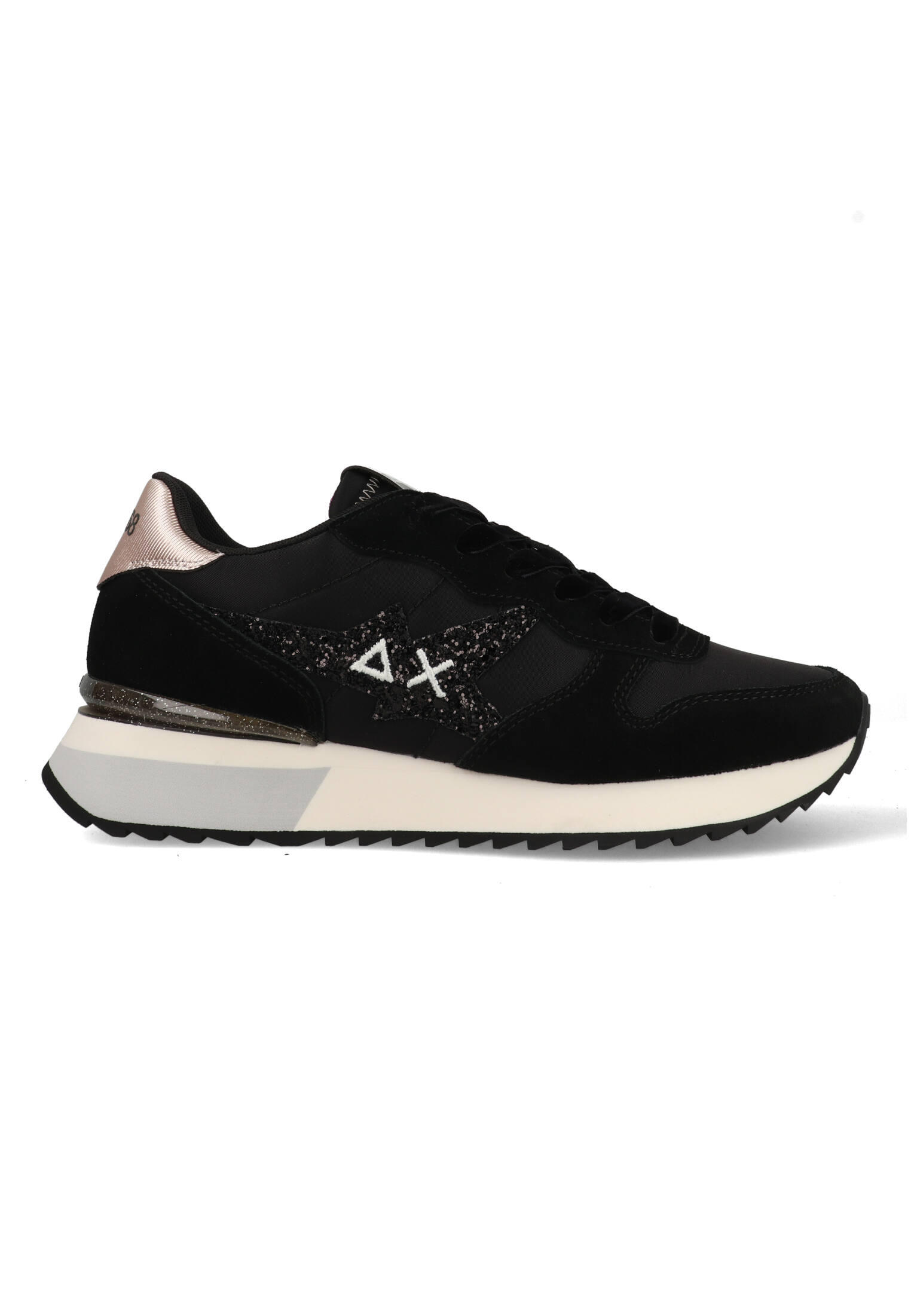 SUN68 Stargirl Glitter Logo Z45217_11 Zwart-37
