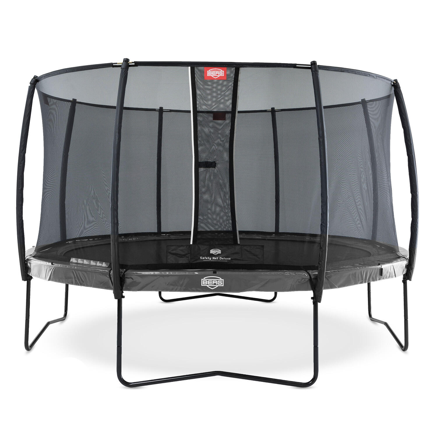 Trampolina Elite Regular 330 + Siatka Bezp. Deluxe Szary