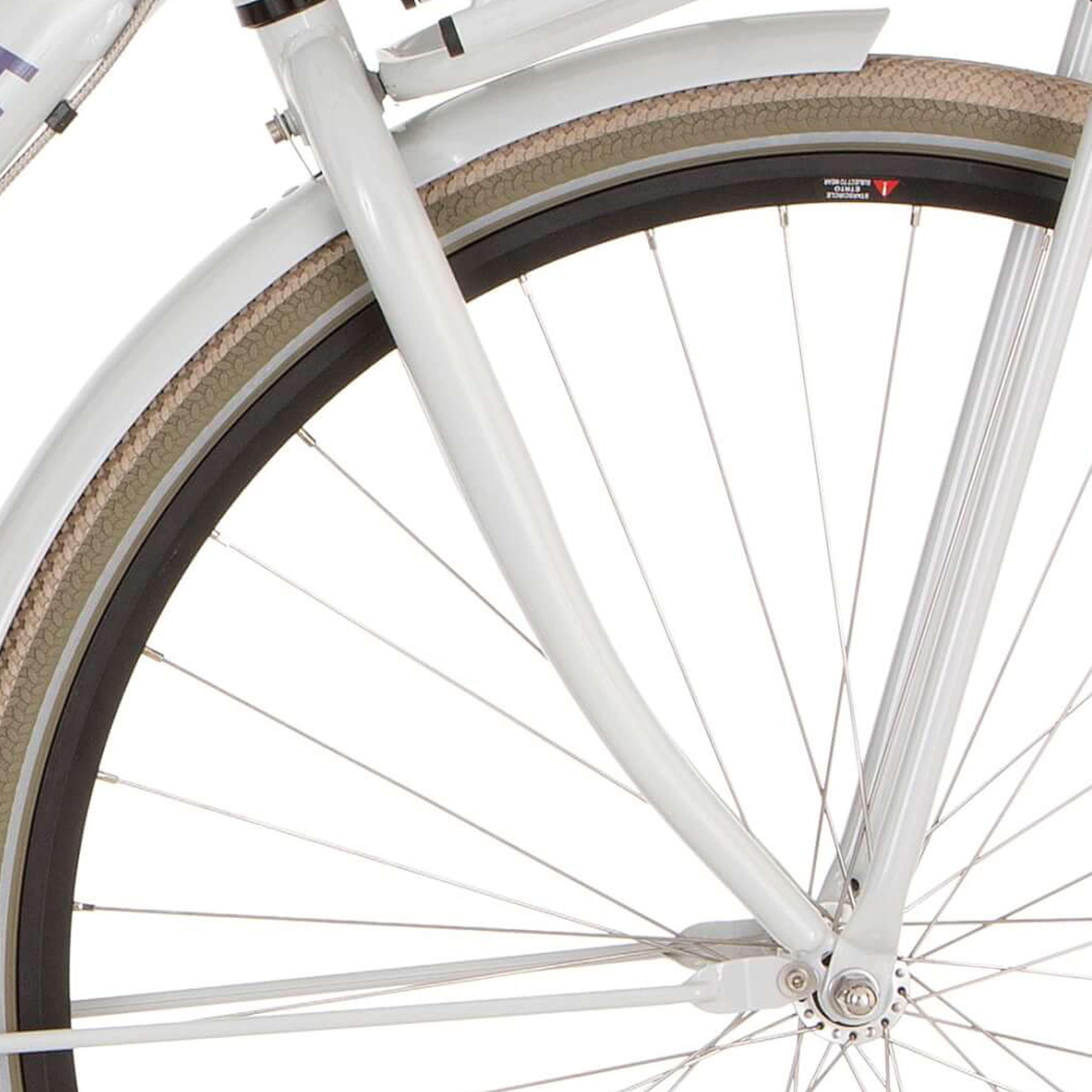 Widelec przedni Cortina U4 28inch jasnoszary