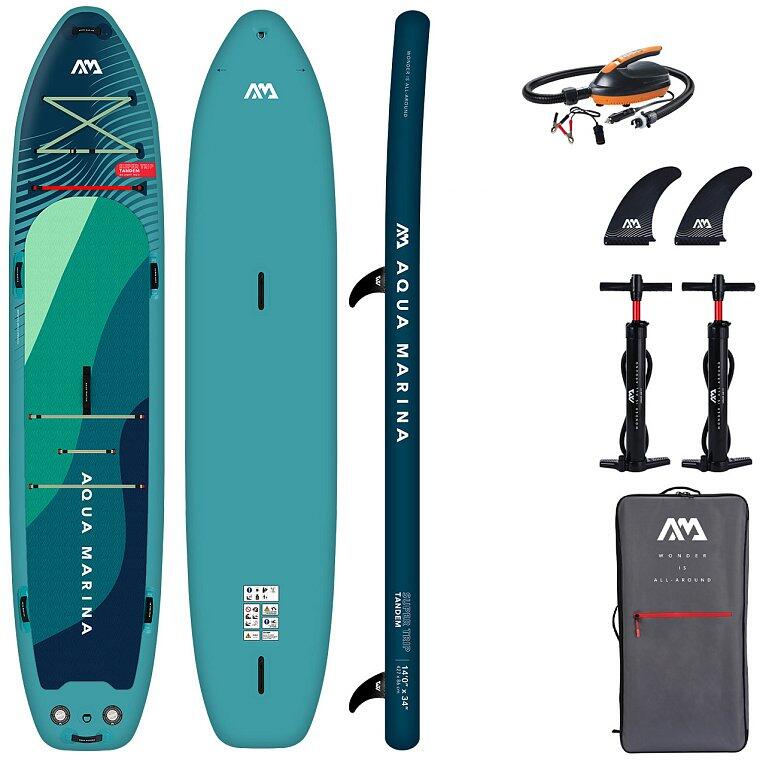 Deska SUP SUP SUPER TRIP TANDEM 14'0 427 cm 300 kg szybkie pompowanie