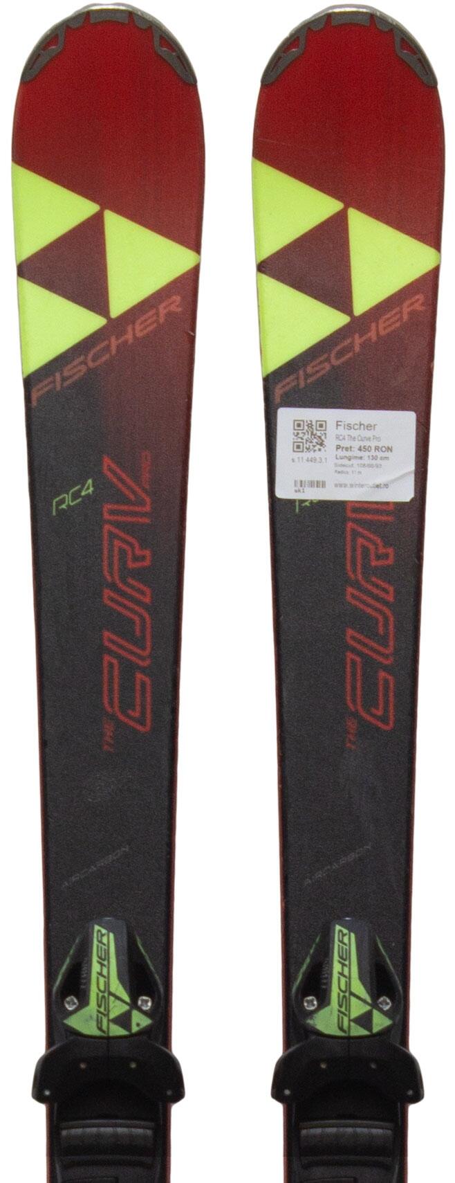 Second Life- Narty FISCHER RC4 The Curve Pro, 110 cm - Stan dobry