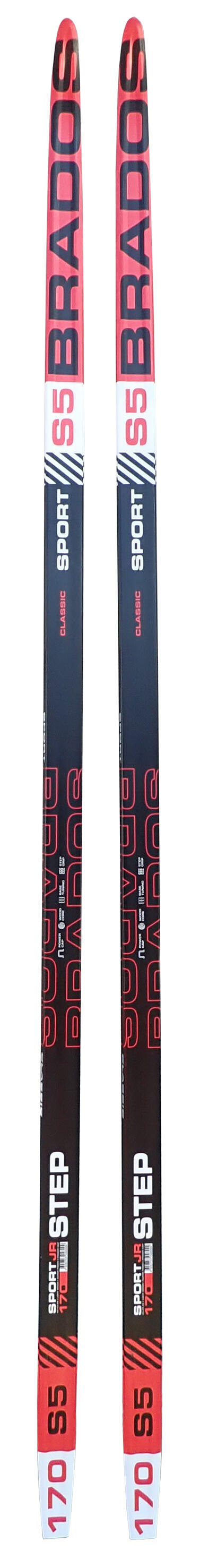 Narty biegowe Brados z łuskami S5 Classic 150 i 160 cm