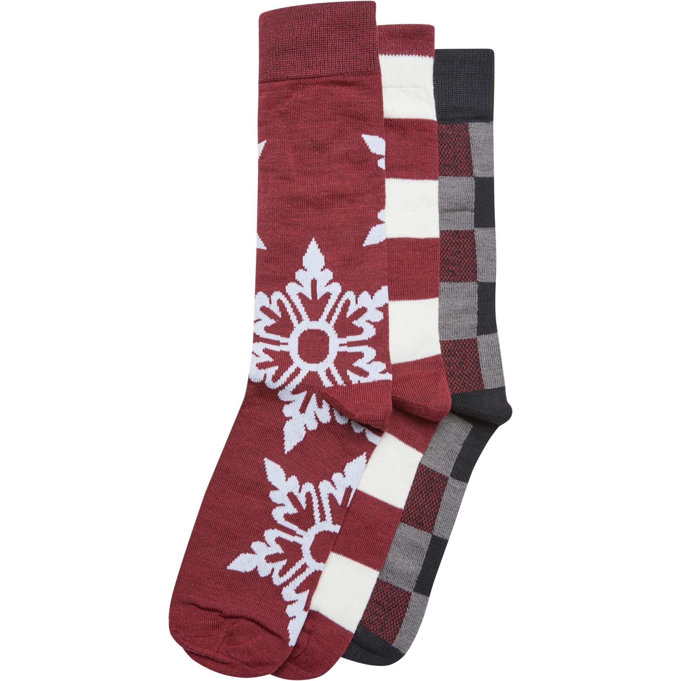 Skarpetki Urban Classics Christmas Snowflakes (x3)