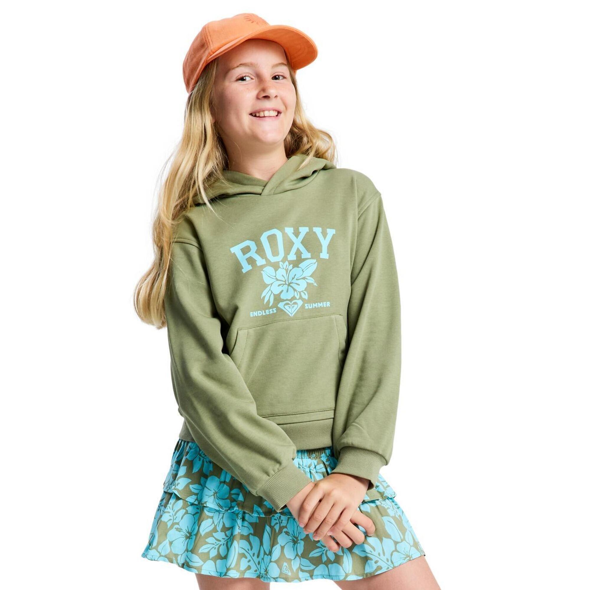 Bluza z kapturem dla Dziewczynki HOPE YOU TRUST 2 Zielony