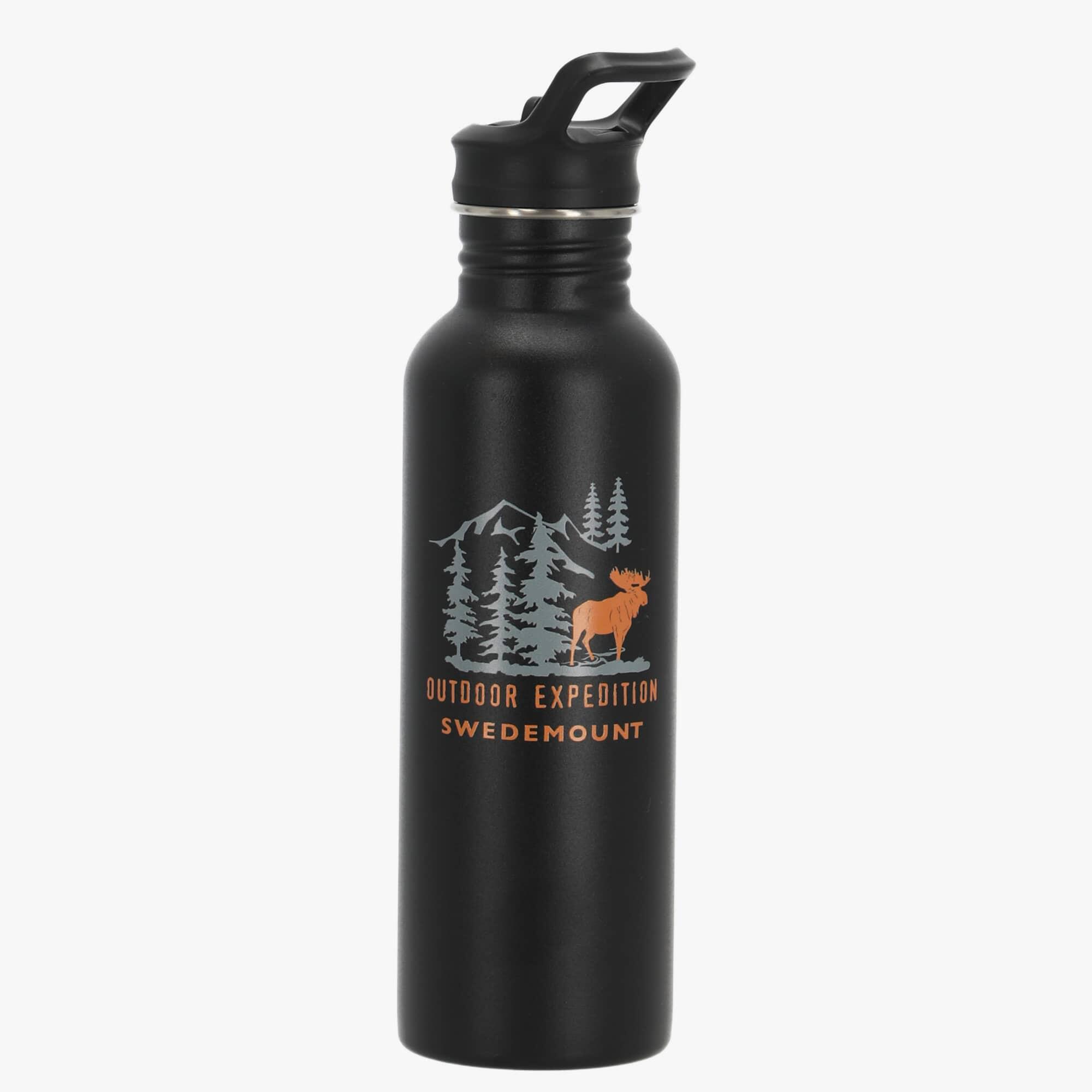 Butelki Na Wodę Wędrówki Unisex Forest Izolowany