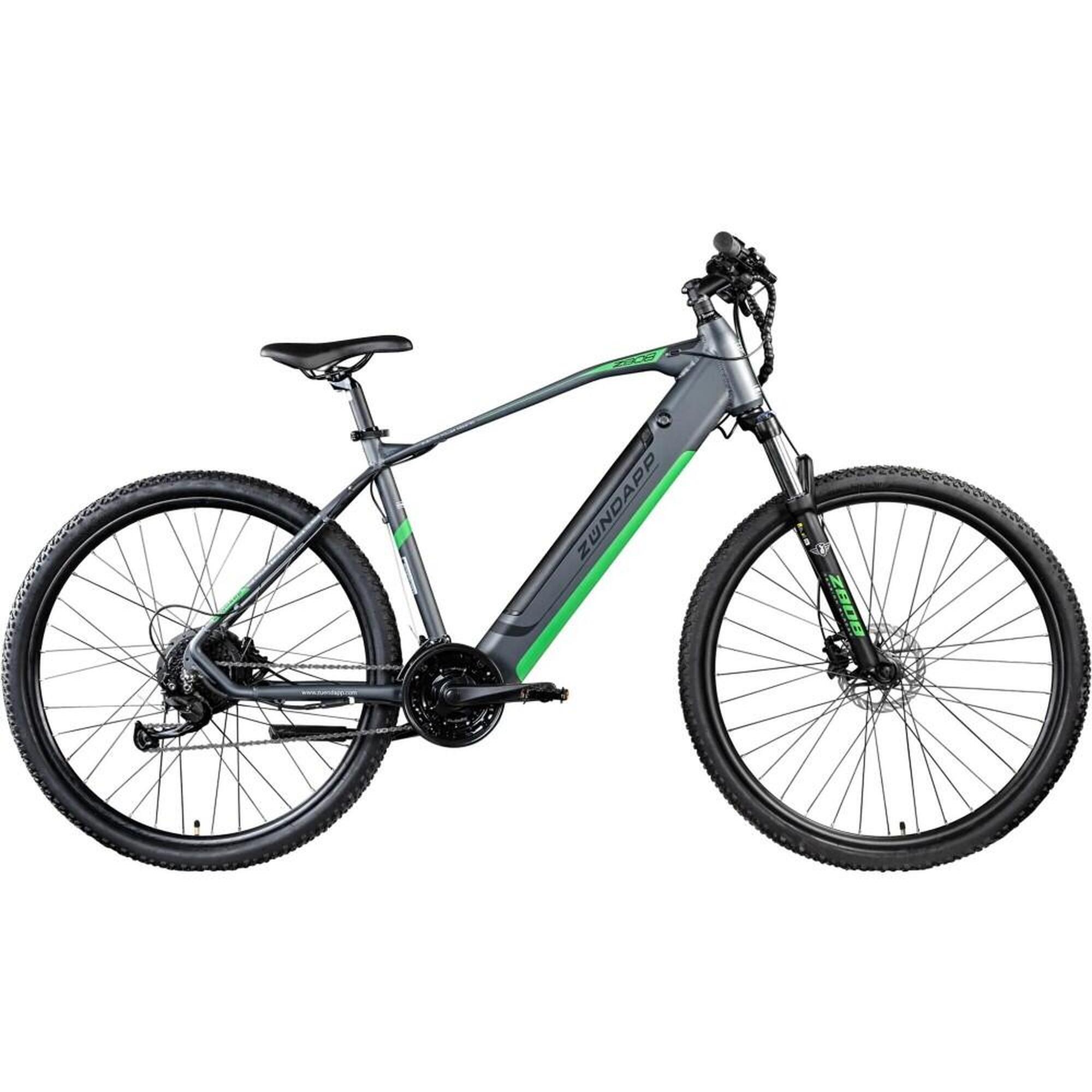 Rower elektryczny górski Zundapp szary rama 20 cali