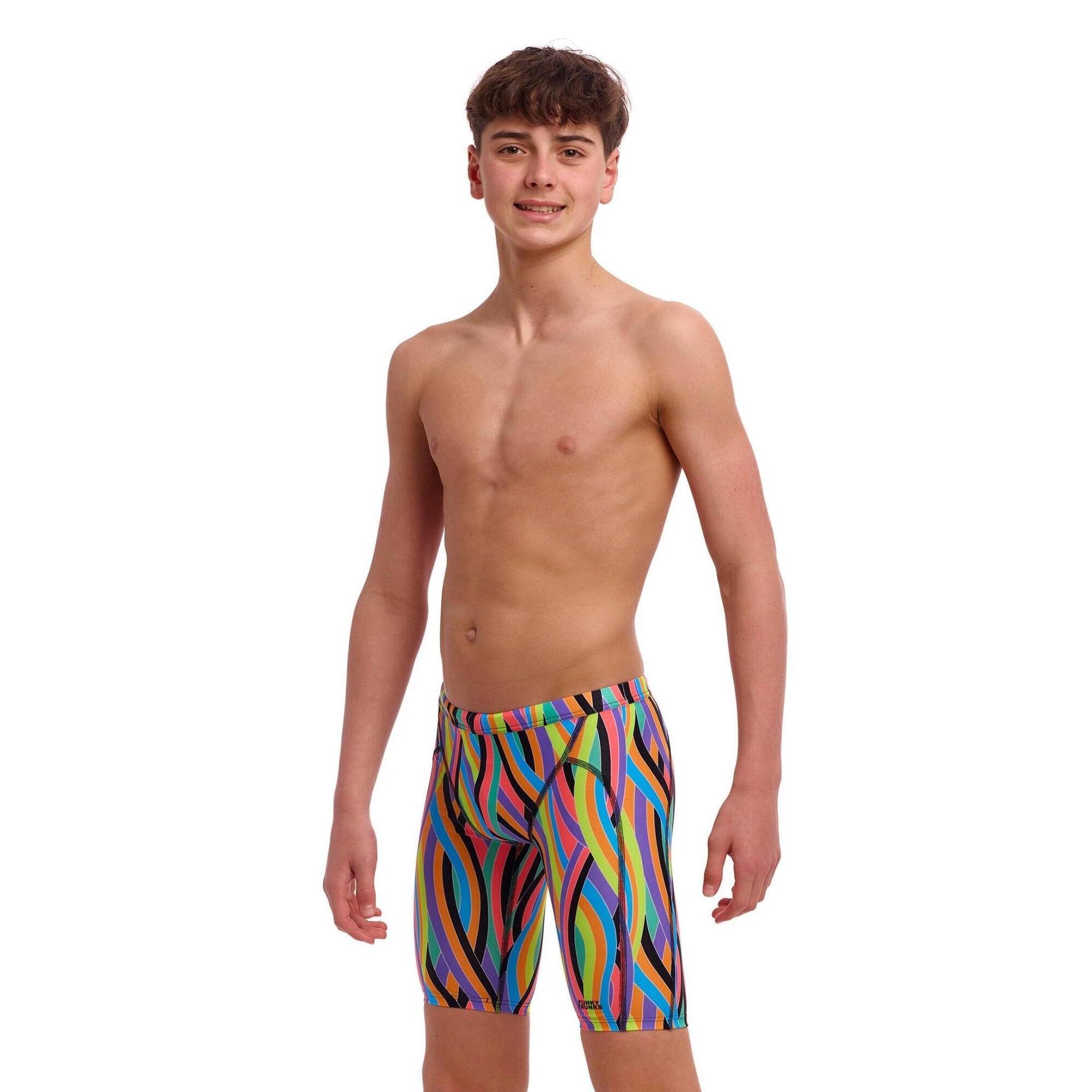 Spodenki FUNKY TRUNKS Curl Curl - jammery chłopięce 140-152cm/10/UK26