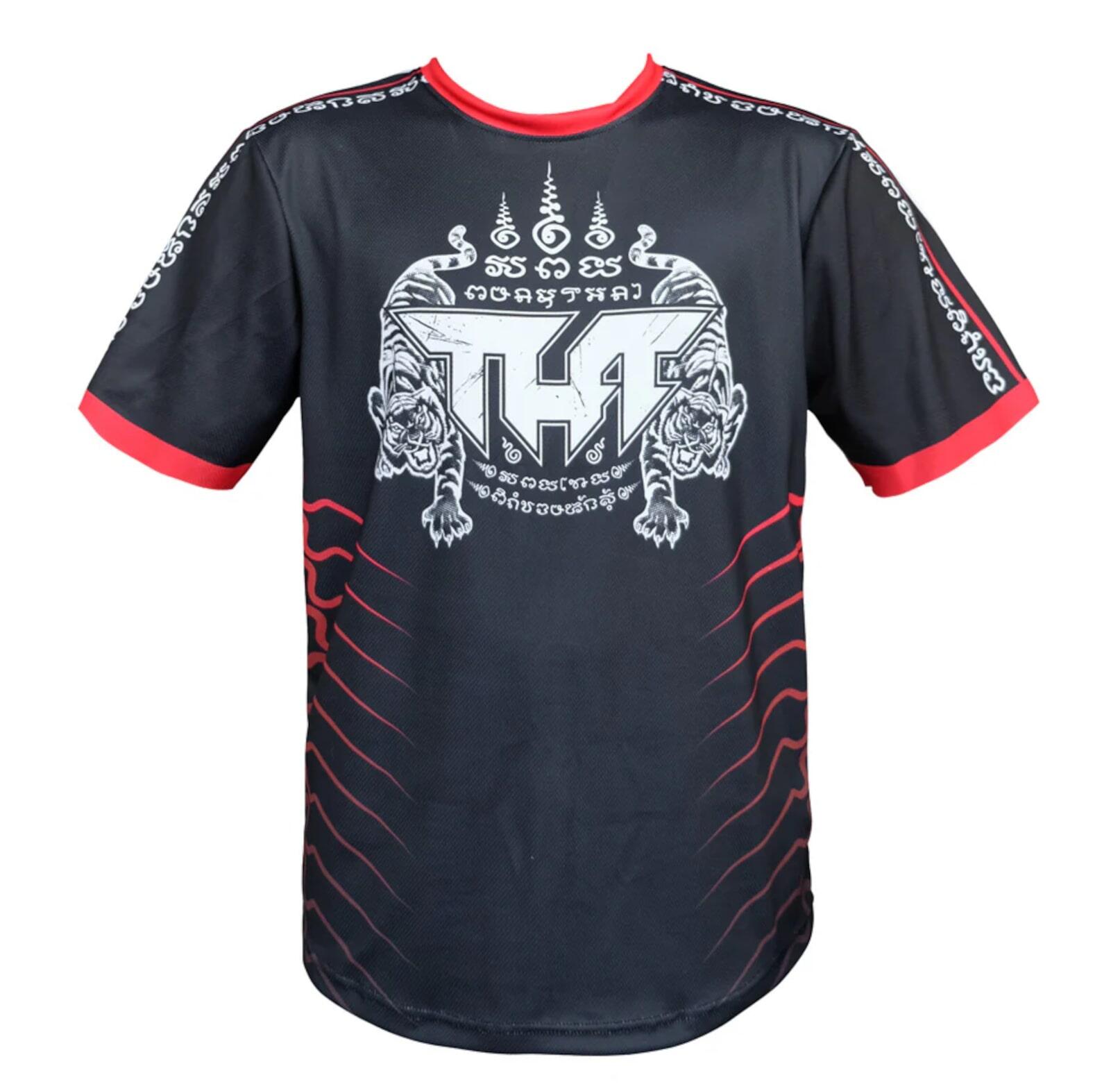 Koszulka Treningowa TUFF True Power Twin Tigers Yantra Black