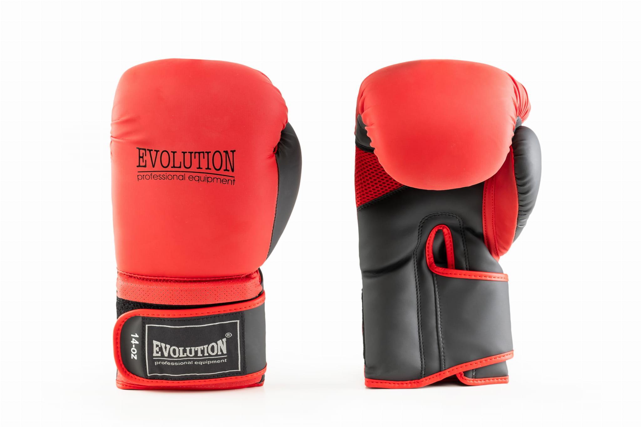Rękawice bokserskie ze skóry syntetycznej Evolution Mesh 8oz
