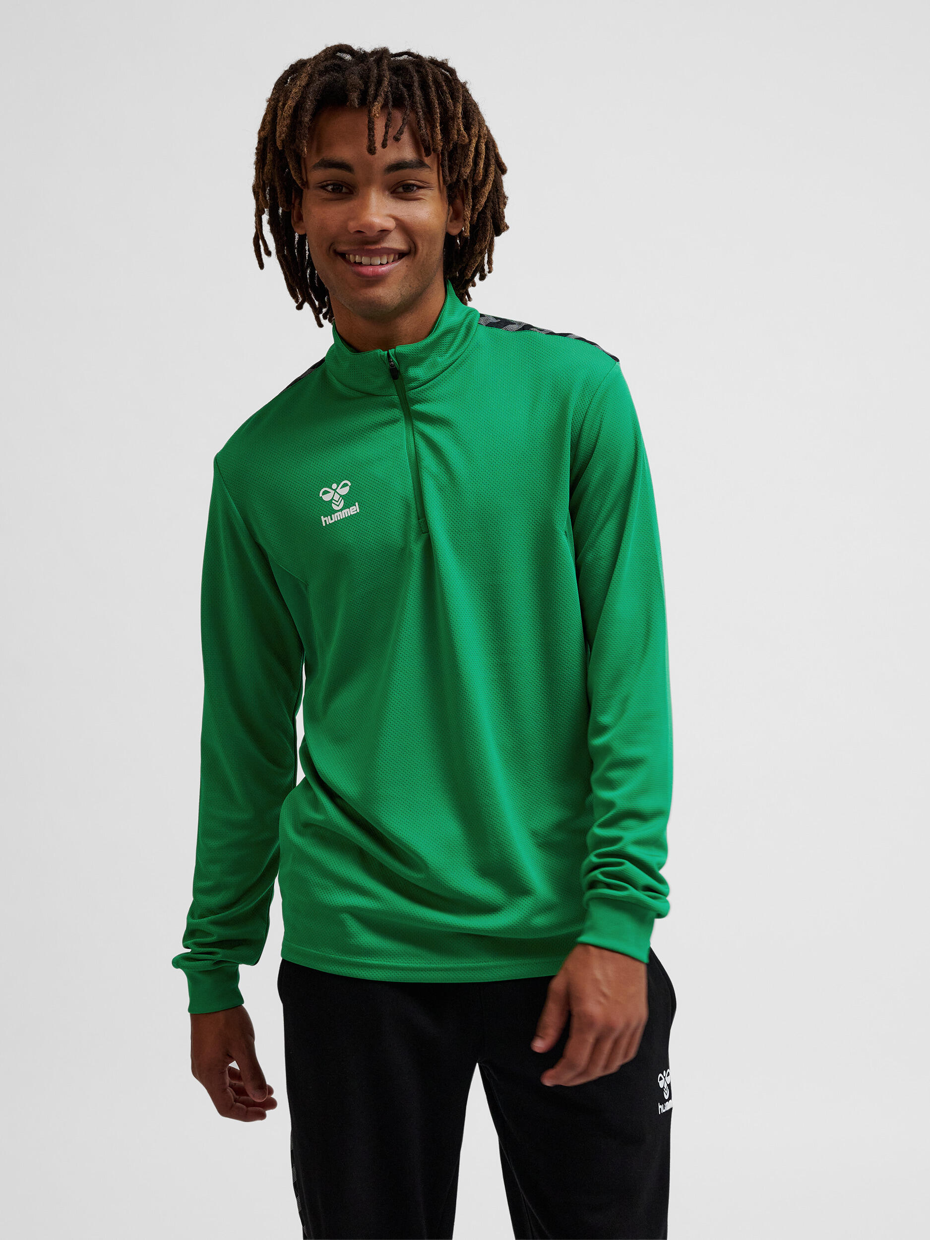 Bluza sportowa męska Hummel Authentic Half Zip Sweat