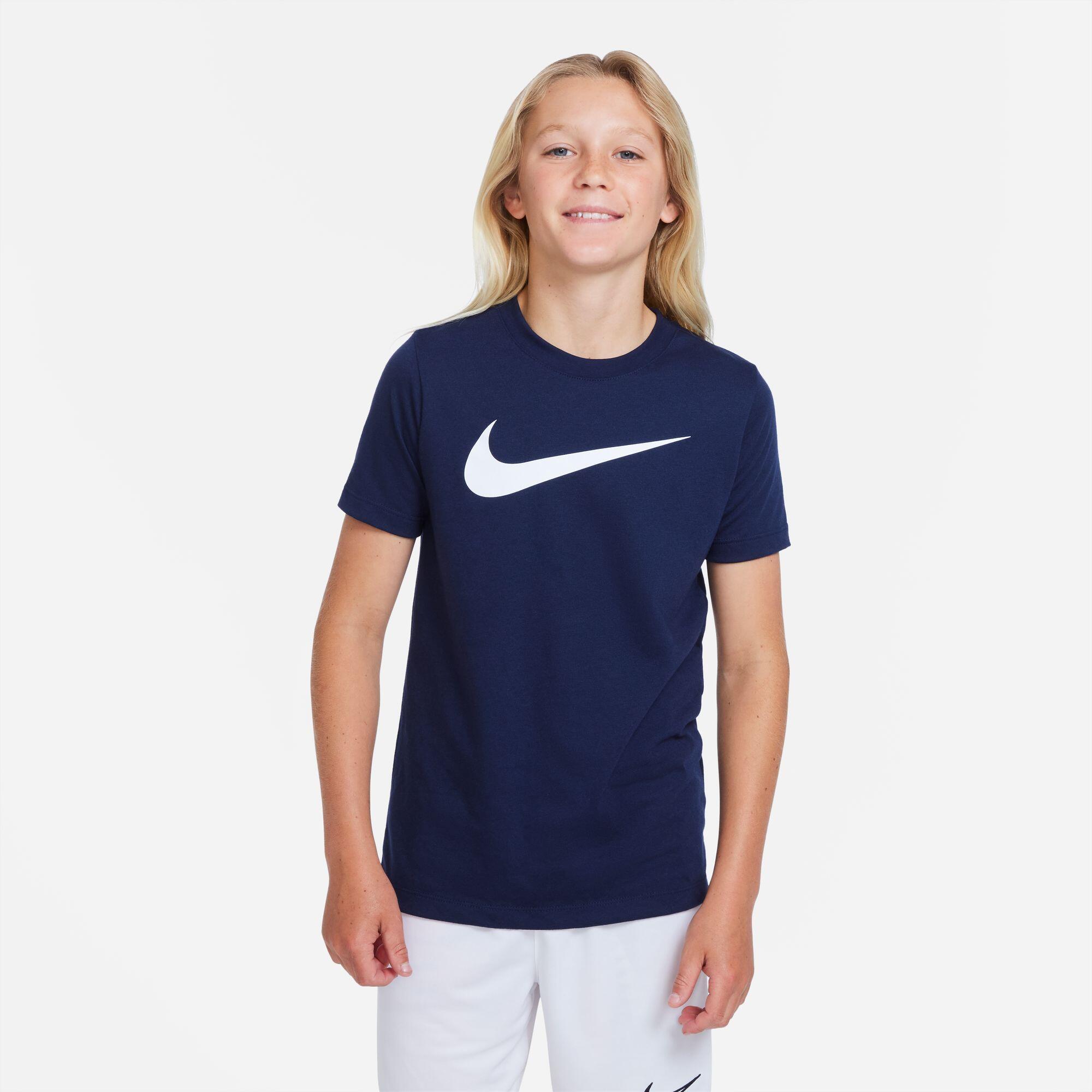 Koszulka z krótkim rękawem Nike CW6941 451 Granatowy