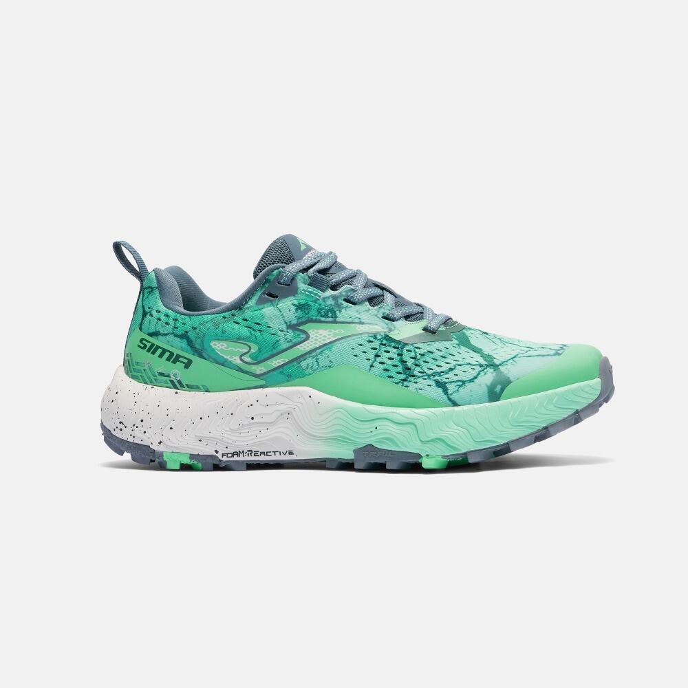 Buty trail JOMA TKSIMS2627 zielone