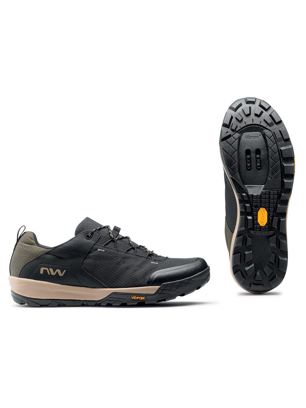Buty rowerowe MTB męskie NORTHWAVE ROCKIT czarno zielone