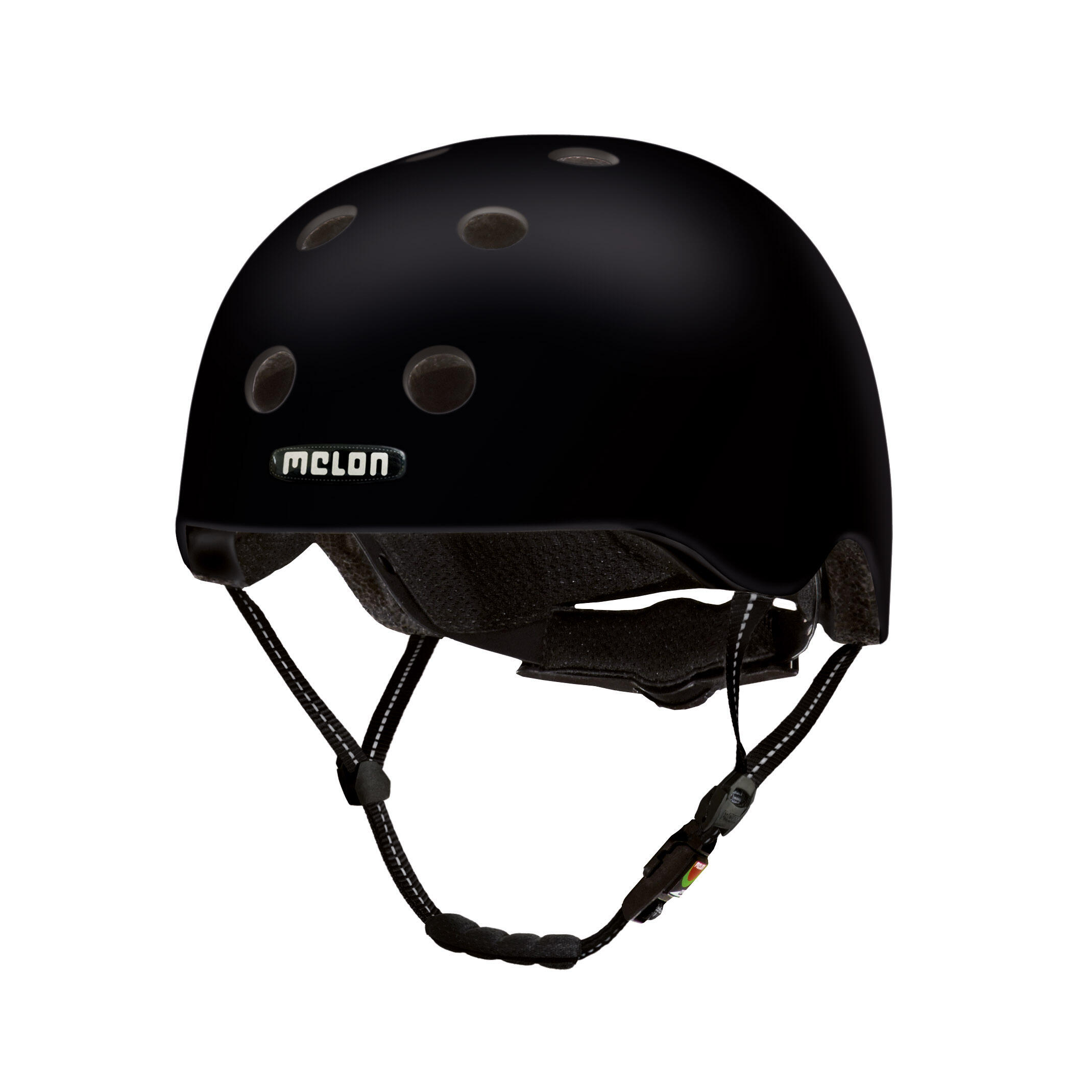 Kask rowerowy miejski „All Stars”  zamknięte oczy  matowy