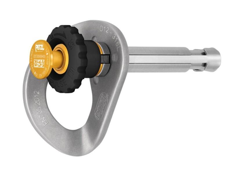 Zaczep PETZL Coeur Pulse 12 mm stal nierdzewna z blokadą ręczną