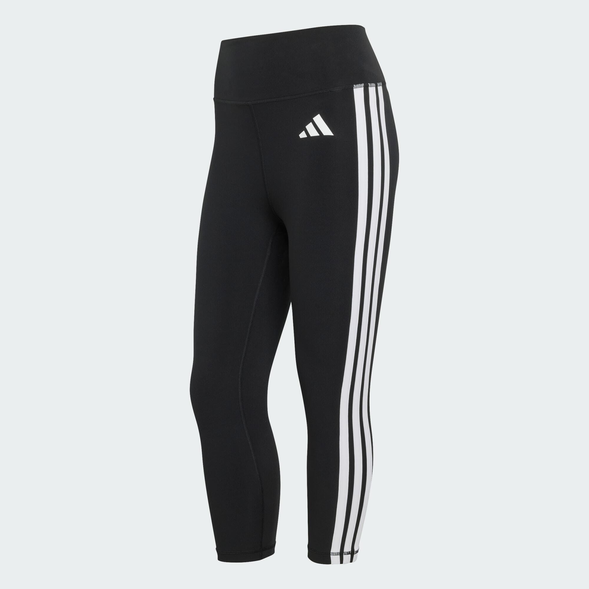 Legginsy 3/4 Optime Essentials Workout 3-Stripes