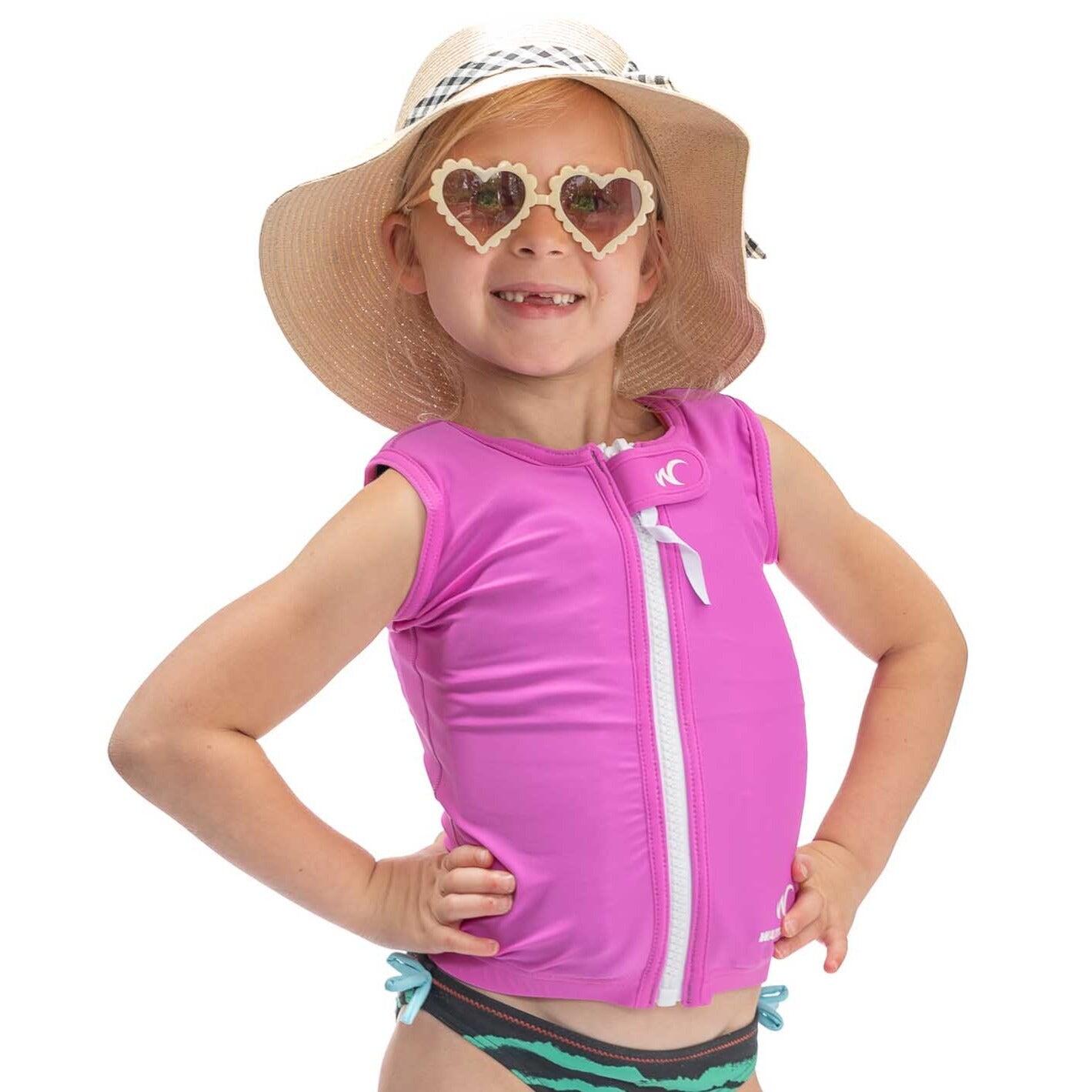 Kamizelka do pływania pływanie Watrflag Nice Swimvest Różowy
