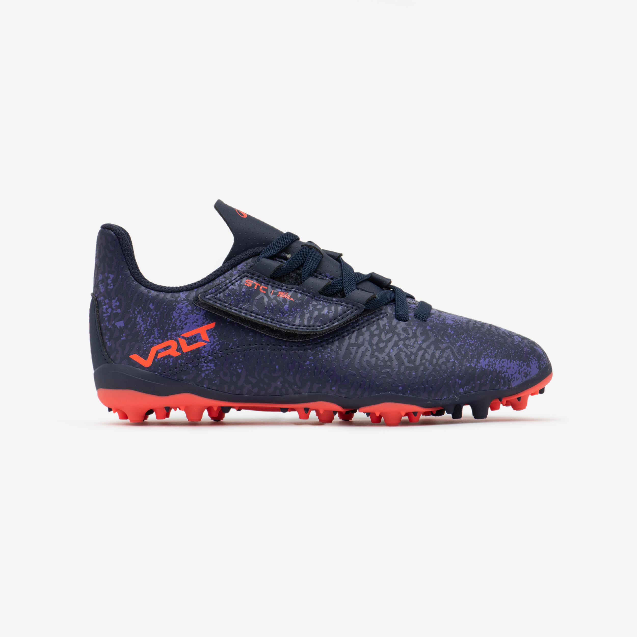 Buty piłkarskie dla dzieci Kipsta Viralto I Easy MG/AG na rzepy