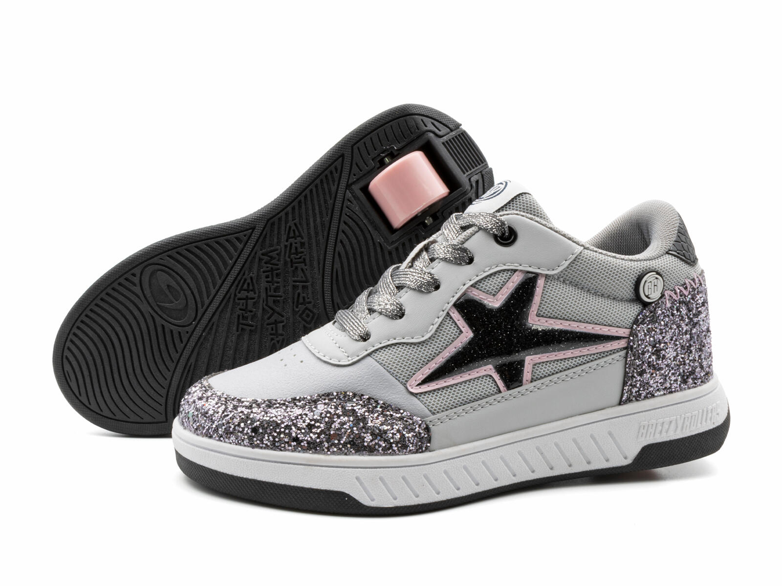 Buty na kółkach dla dziewczynek BREEZY ROLLERS Star