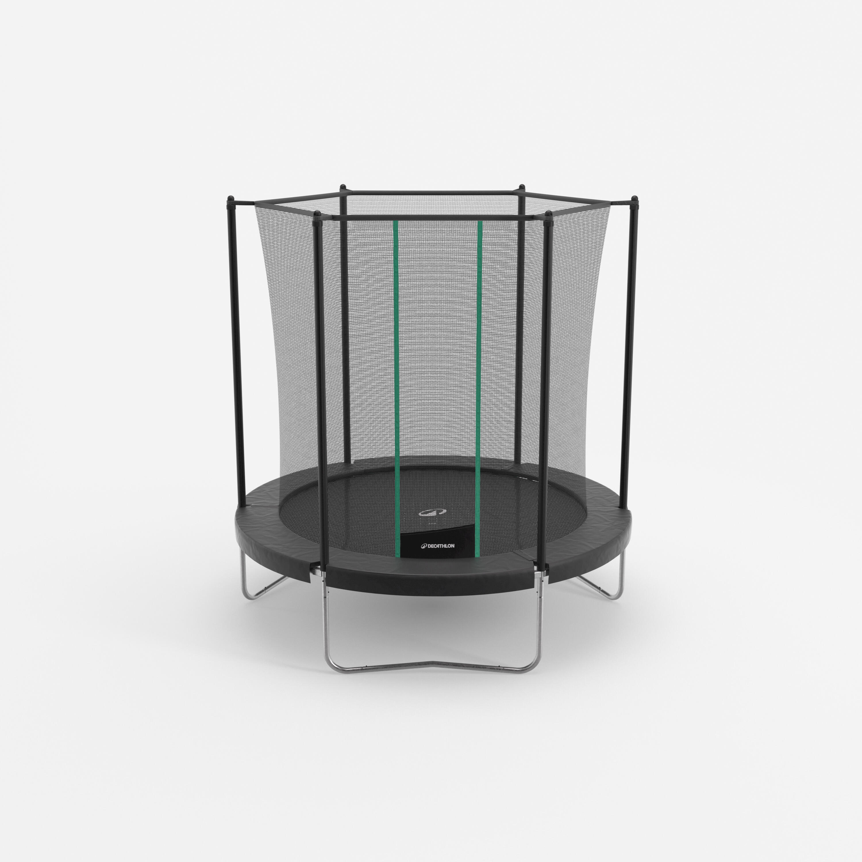 Trampolina okrągła Domyos 240 z siatką ochronną