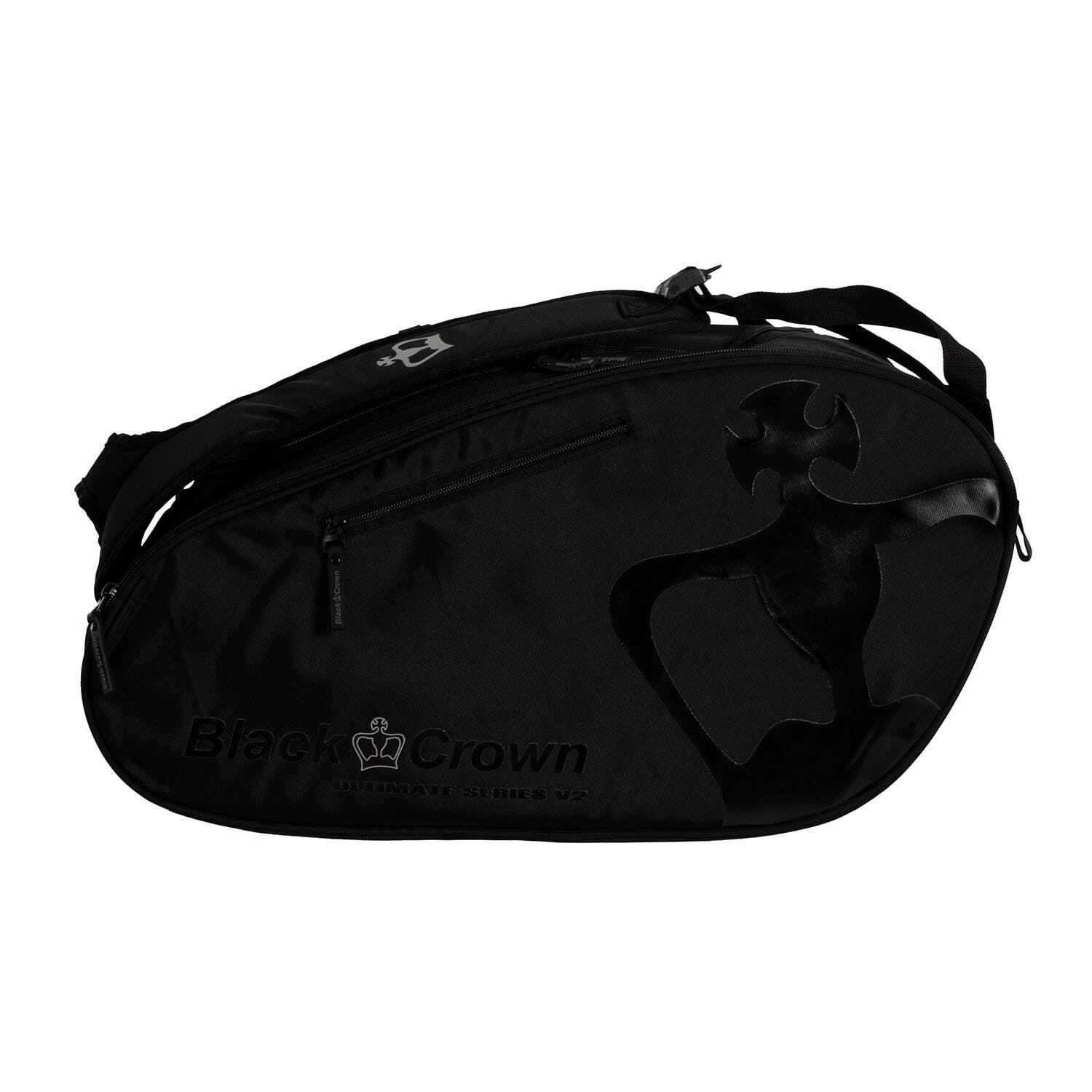 Torba na Padel Black Crown Ultimate Series V2 w kolorze czarnym