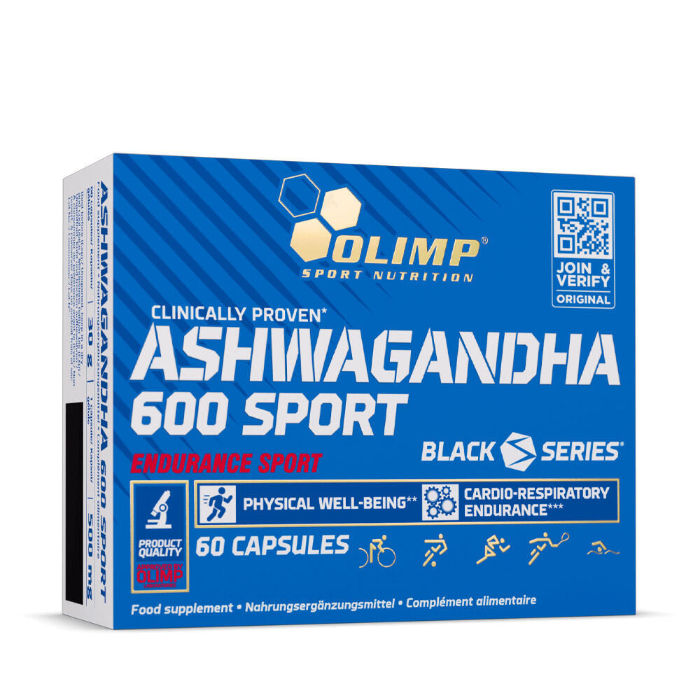 Adaptogen Olimp Ashwagandha 600 Sport Edition (KSM-66®) - 60 Kapsułek