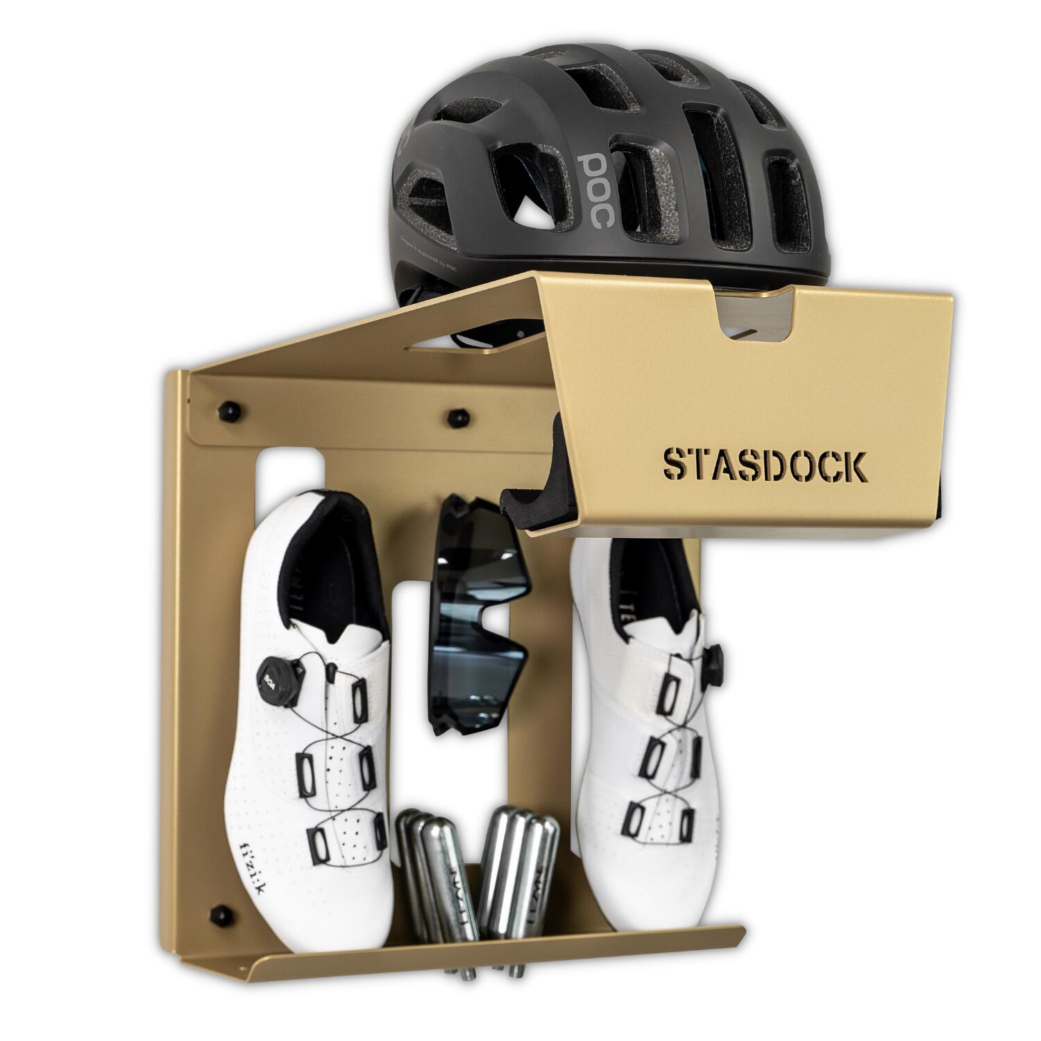 Wieszak na rower STASDOCK - NEW GOLD