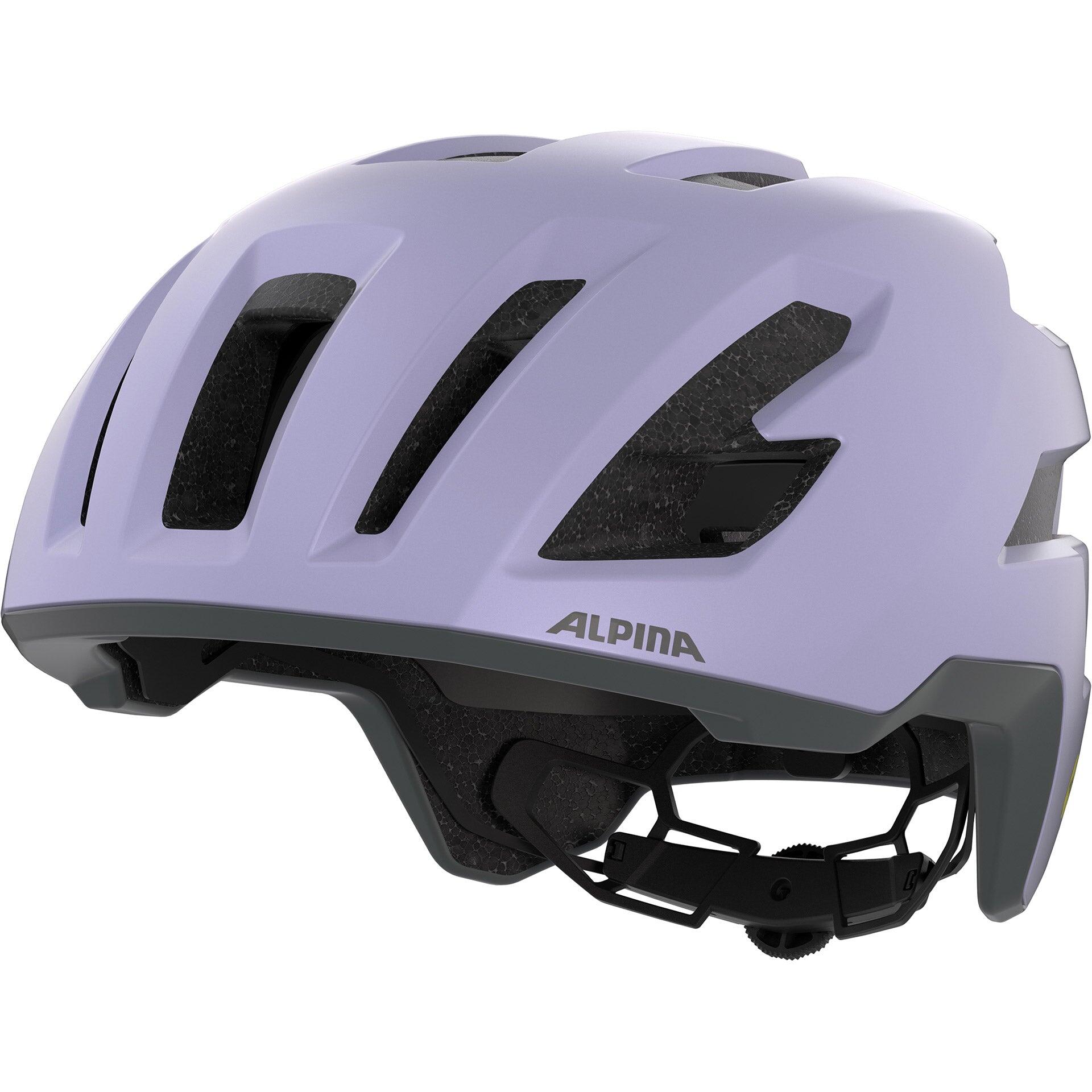 Kask Olympic Sportswear Alpina Taunus Gravel MIPS 55-59 cm matowy lila