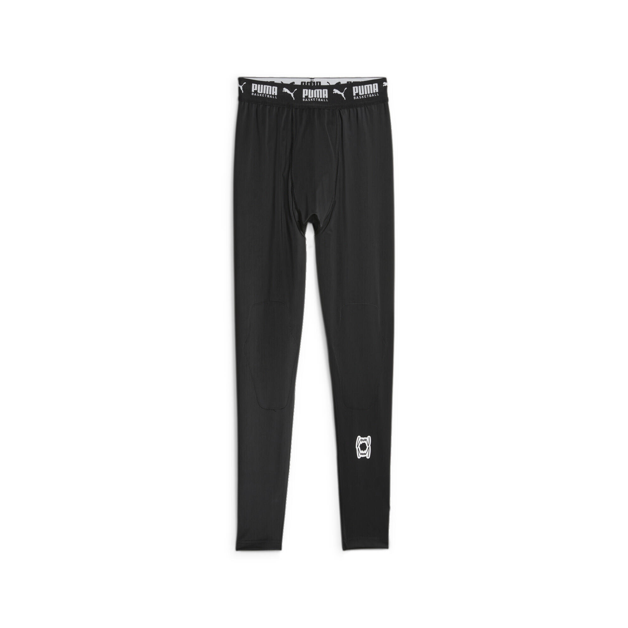 Męskie legginsy do koszykówki Hoops Team Baselayer PUMA Black