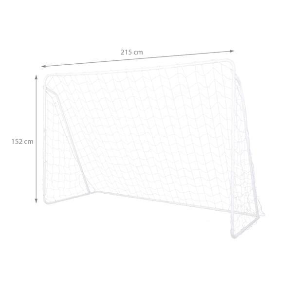 SIATKA DO PIŁKI NOŻNEJ 2150x1520x760 mm NT8215
