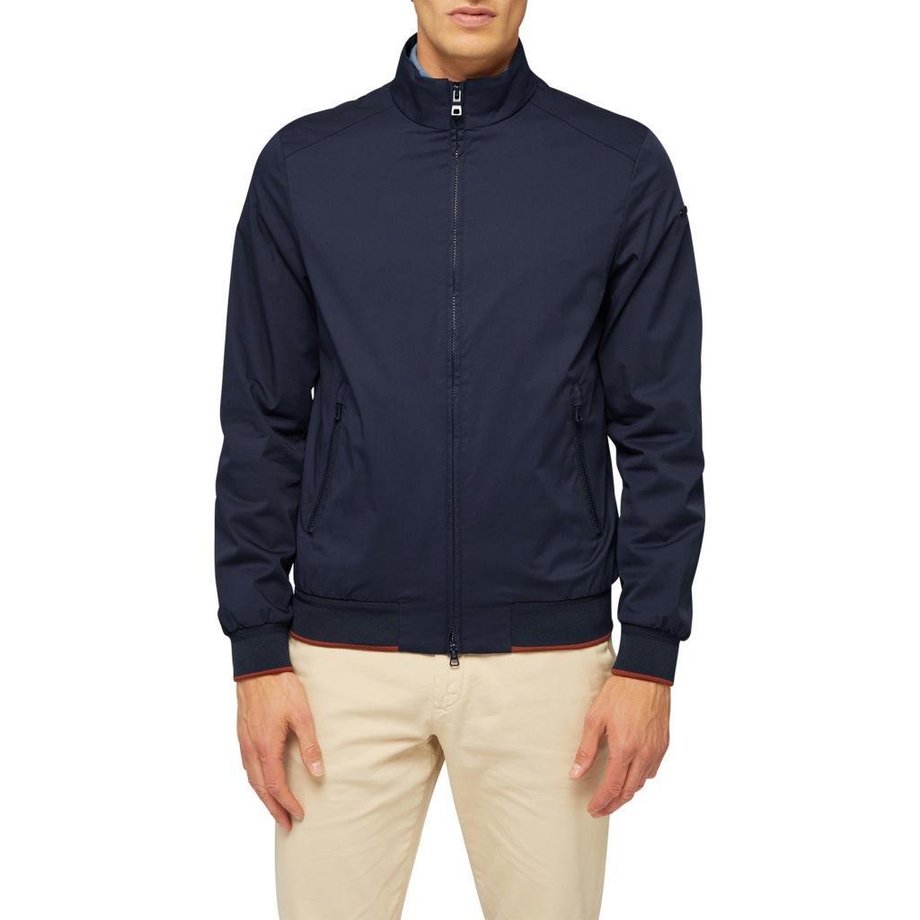 Kurtka GEOX M EOLO BOMBER Niebieski