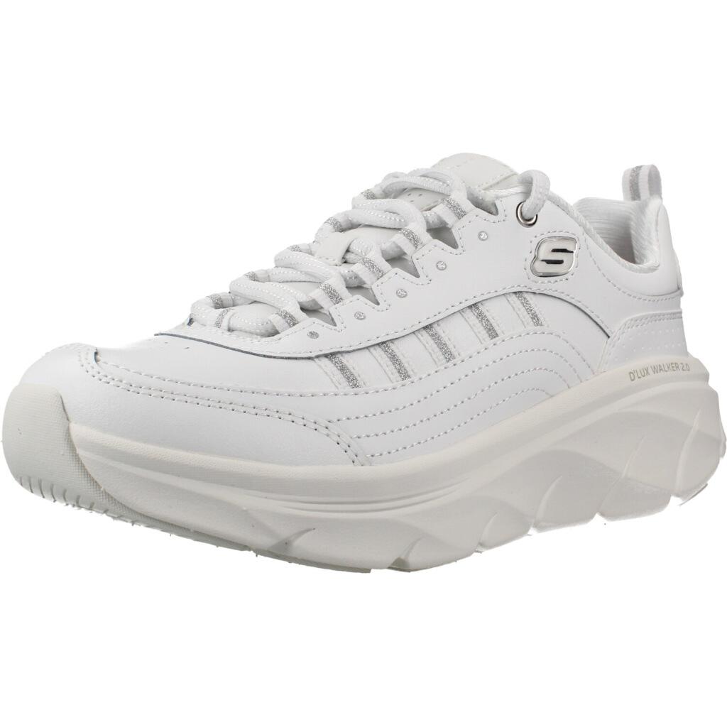 Buty SKECHERS D LUX WALKER 2.0 GOLDEN Biały