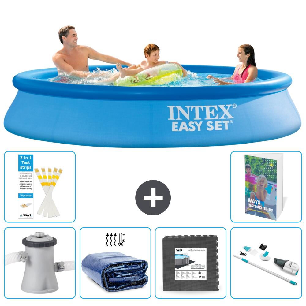 INTEX Basen Easy Set Okrągły - 305x61 cm - 7-częściowy S315