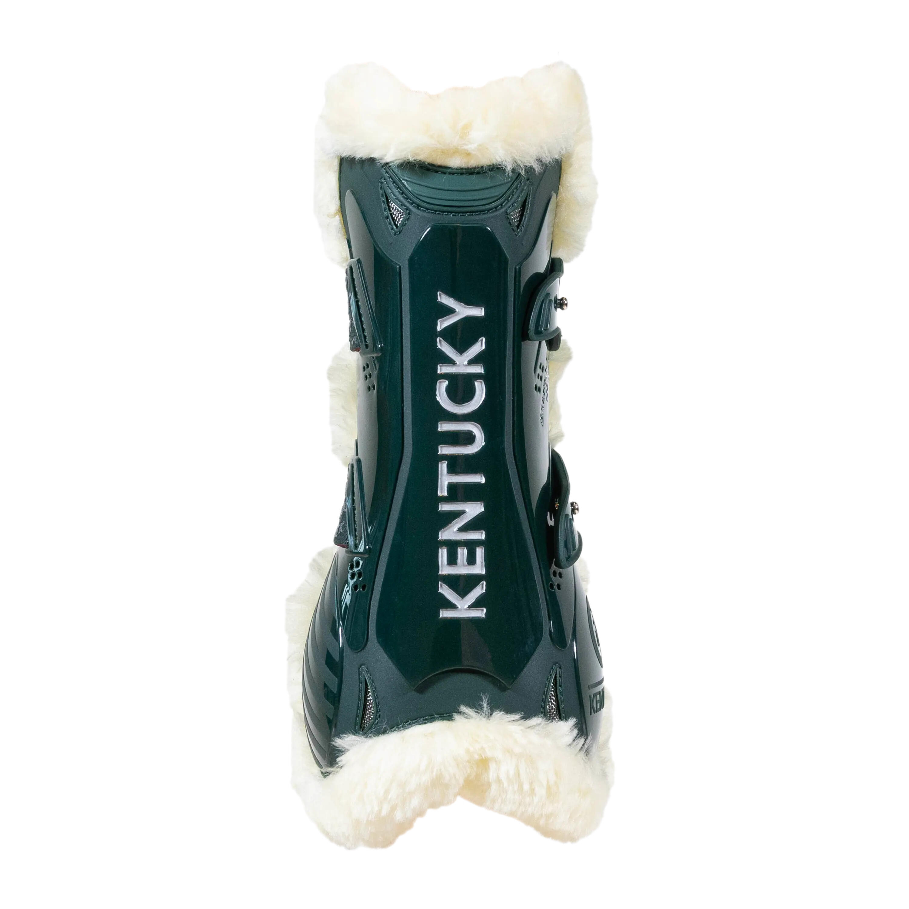 Buty z otwartym przodem dla wegańskich elastycznych koni owczych Kentucky Bamboo