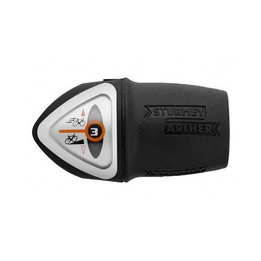 Sturmey Archer SA TSC30 manetka twist 3-biegowa aluminium czarna