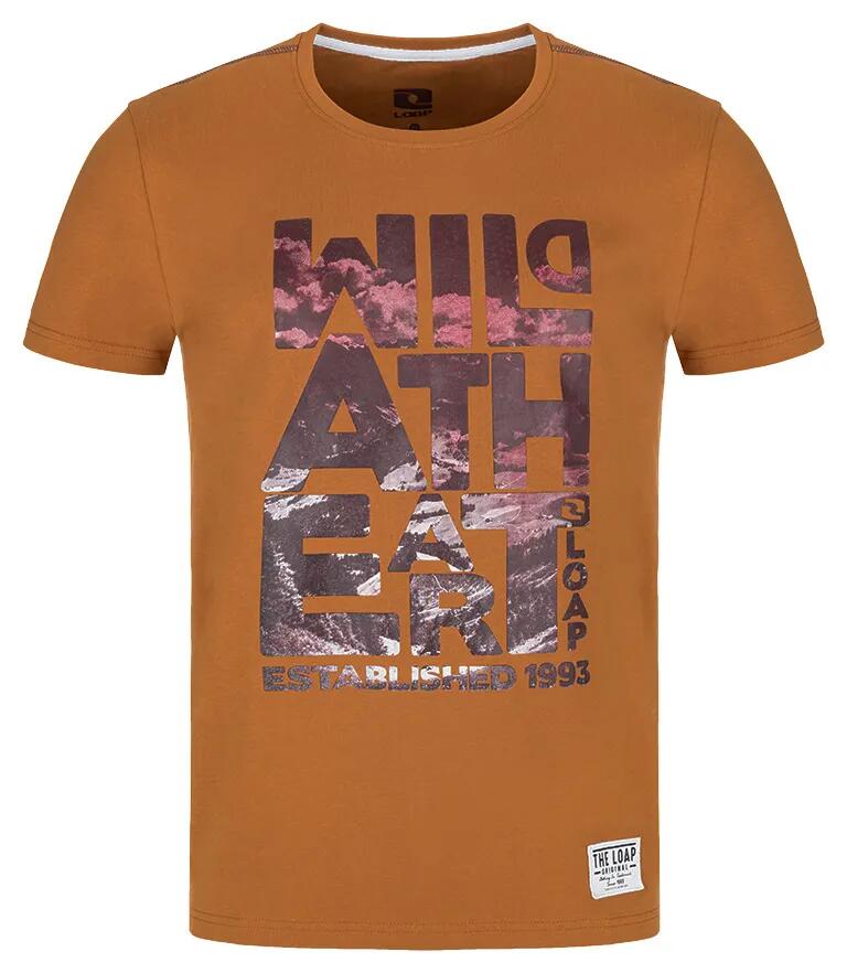 T-shirt męski Loap Bolt, luźny krój