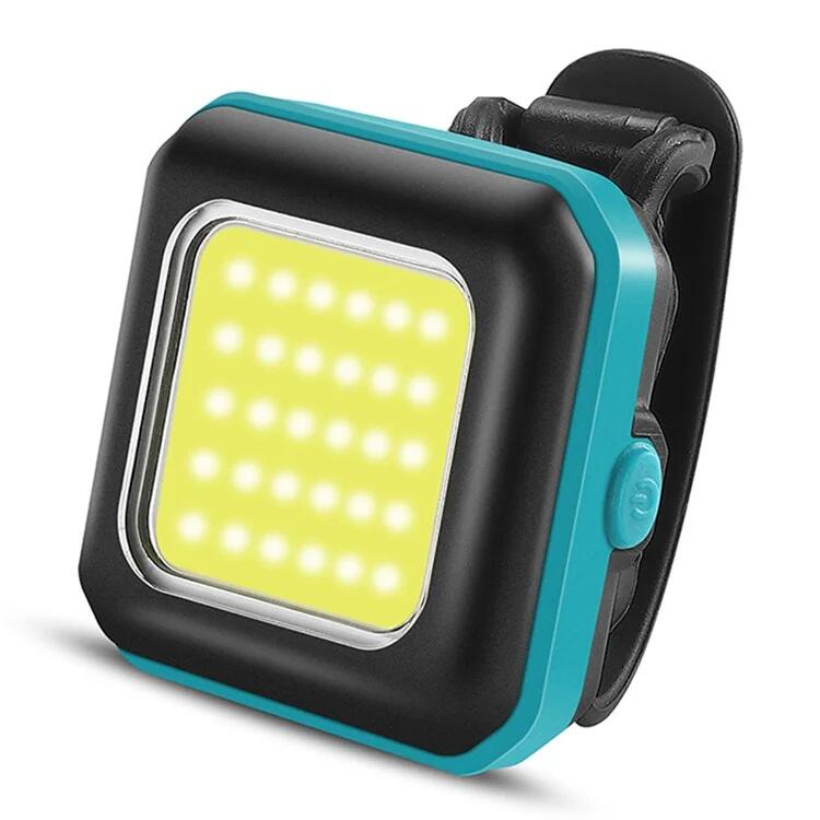 Lampka LED bezpieczeństwa do roweru - Niebieskie światło przód / Białe światło
