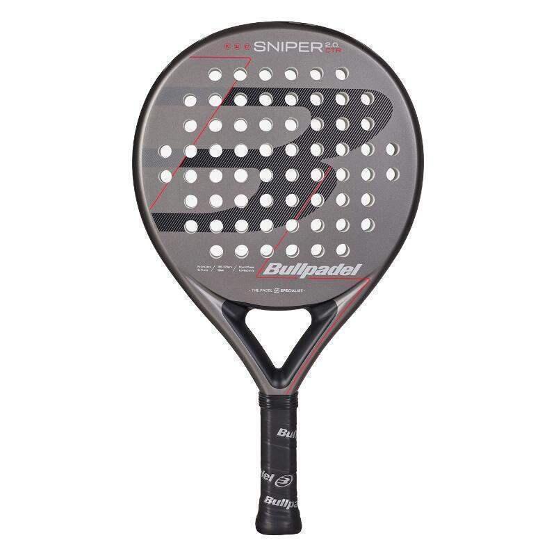 Bullpadel Sniper 2.0 Control Dark Grey 2026 - rakieta do padla