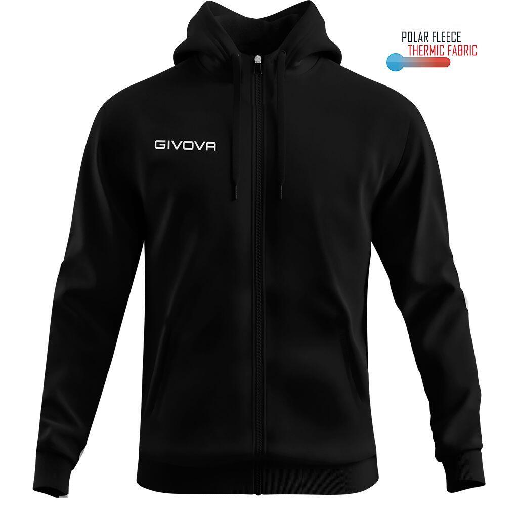 Bluza sportowa Givova Polarfleece 500 czarna