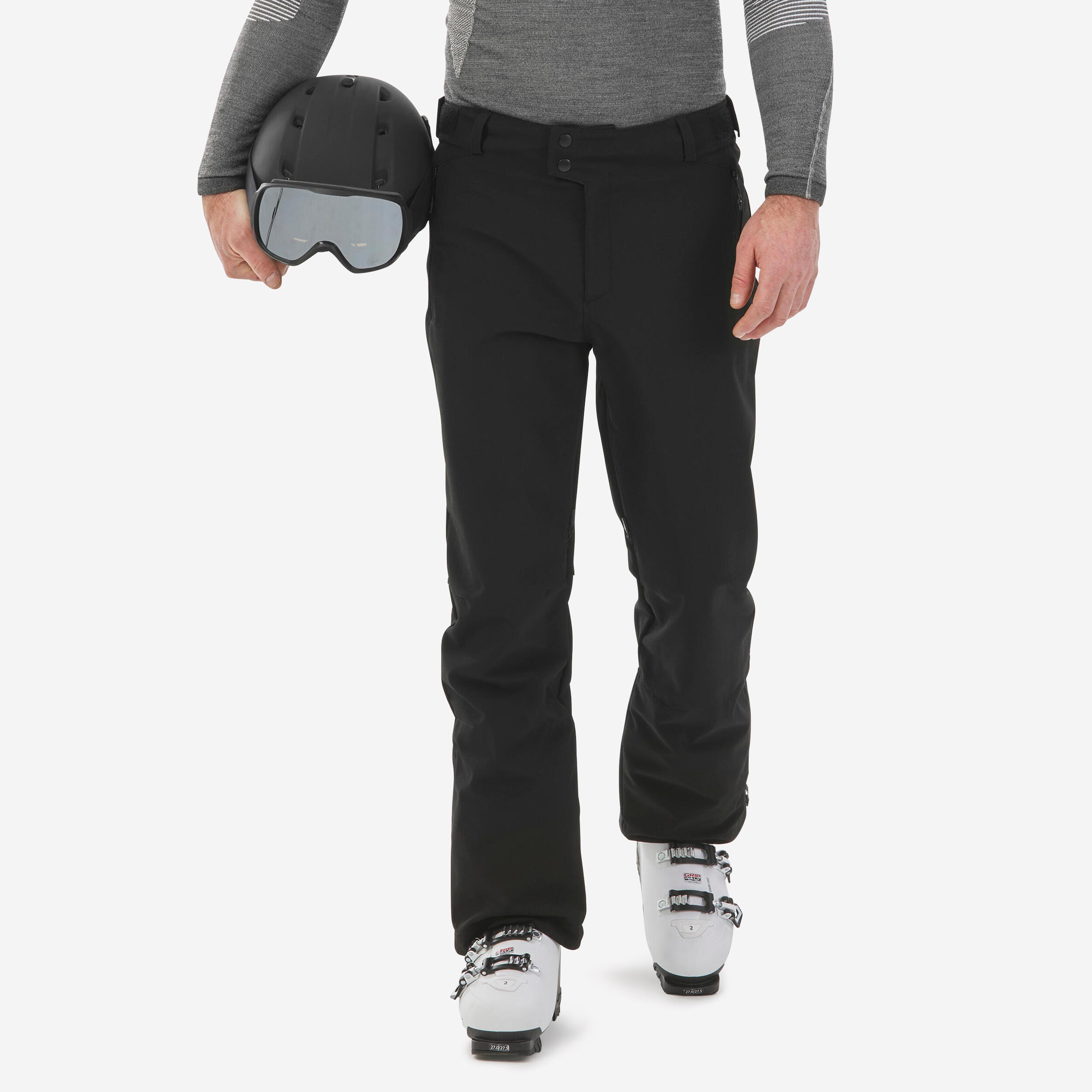Spodnie narciarskie i snowboardowe męskie Quechua 500 softshell