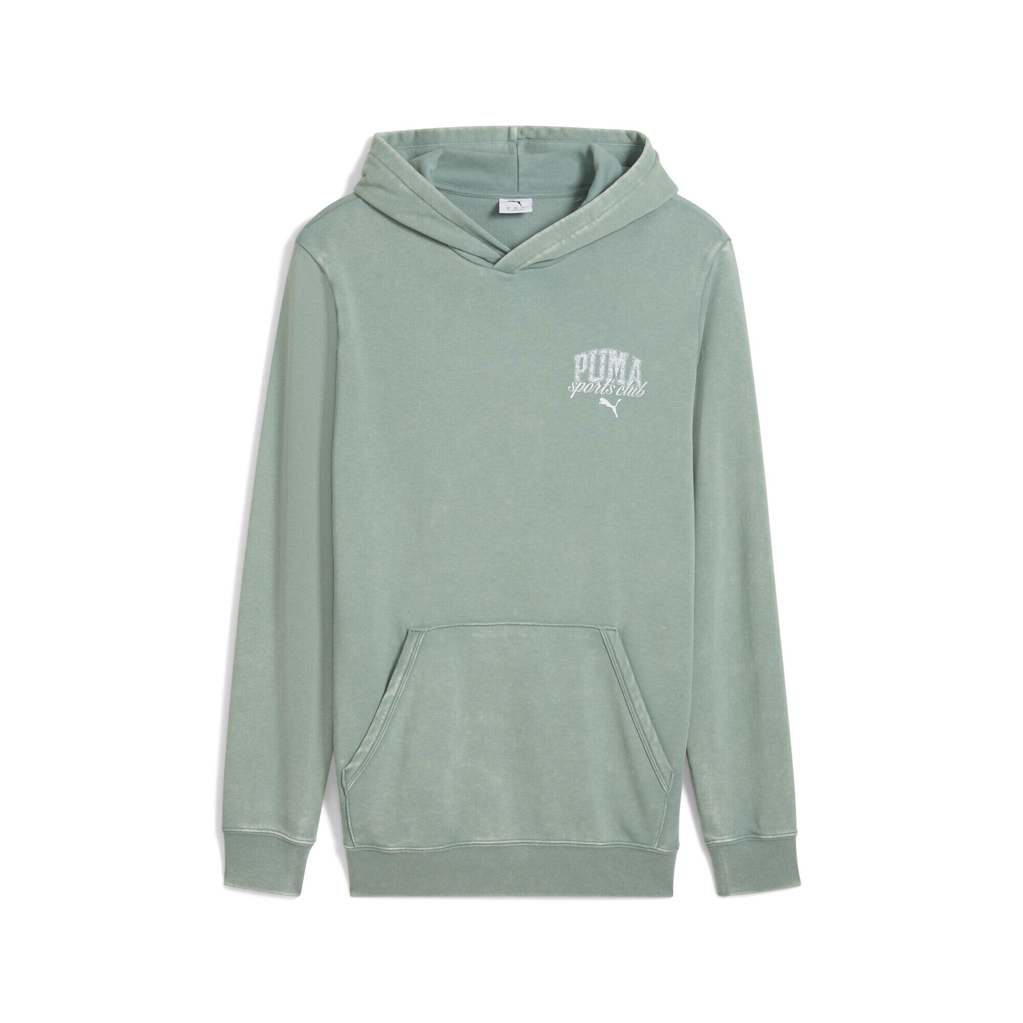 Męska bluza z kapturem z efektem sprania PUMA Class PUMA Green Moon