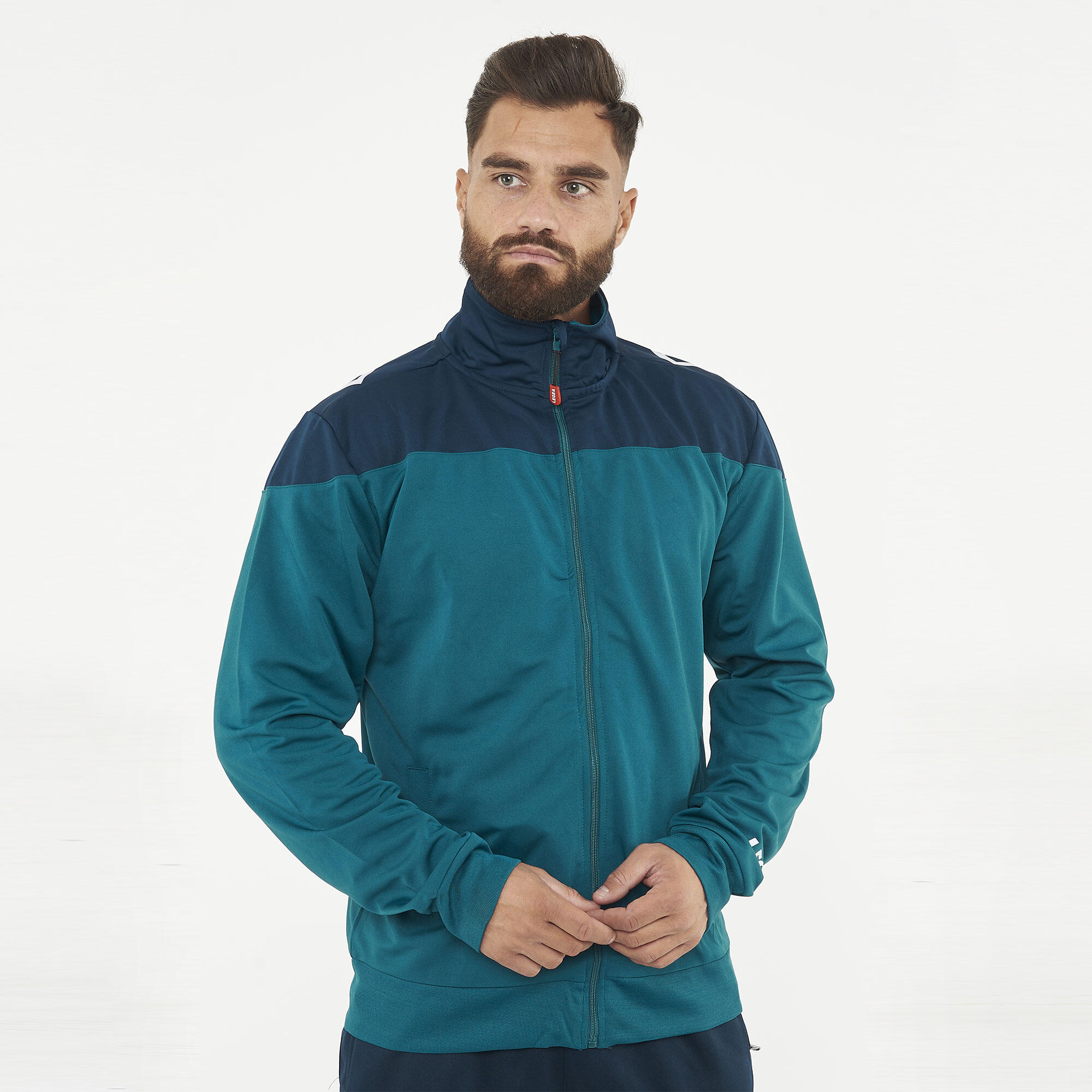 Kurtka Damska Outdoor Dakota Ciemnozielona-Niebieska