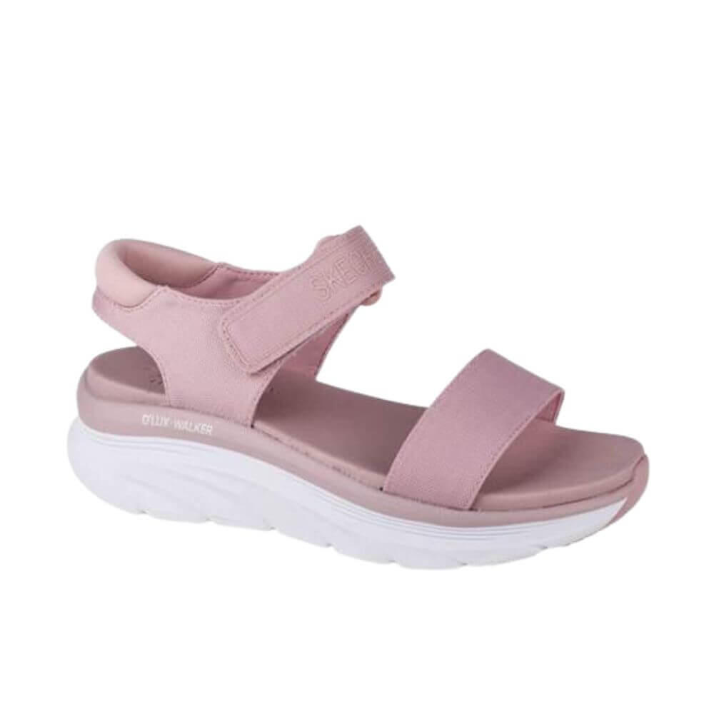 Sandały SKECHERS DLUX WALKER NEW BLOCK Rose